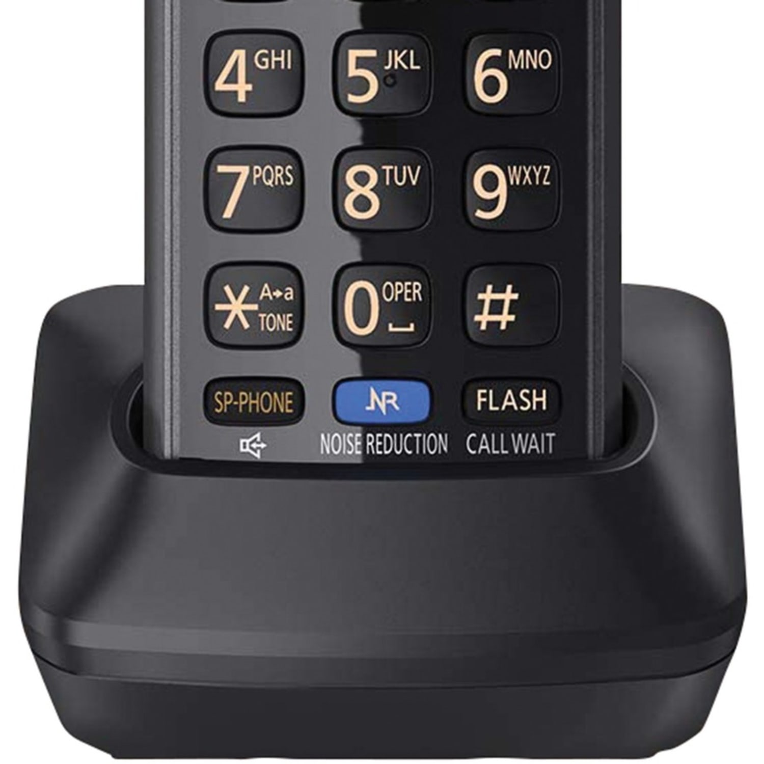 Panasonic KX-TGA950B DECT 6.0 Cordless Expansion Handset For Panasonic KX-TG9541B Expandable Phone Systems - Image 4