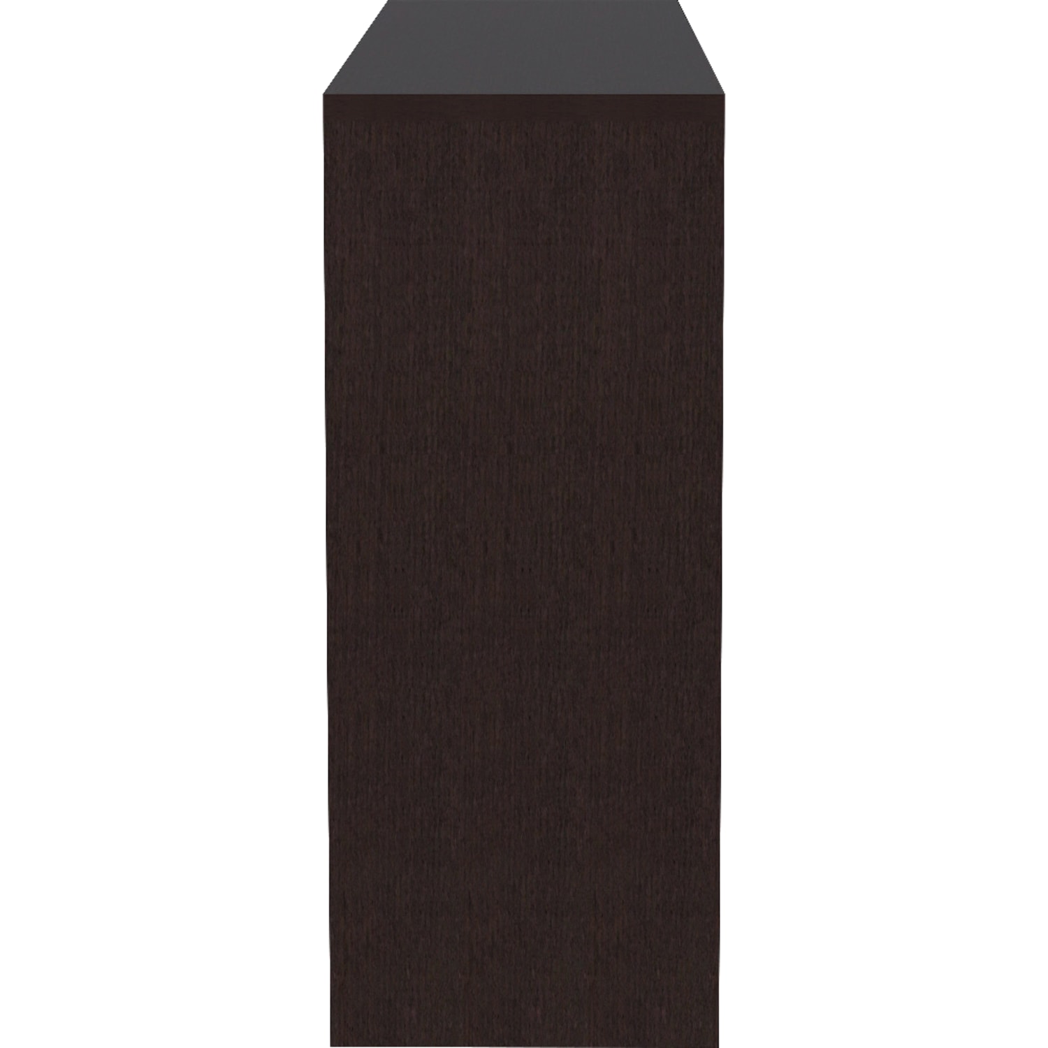 Lorell Essentials 71inW 4-Door Credenza Hutch, Espresso - Image 3