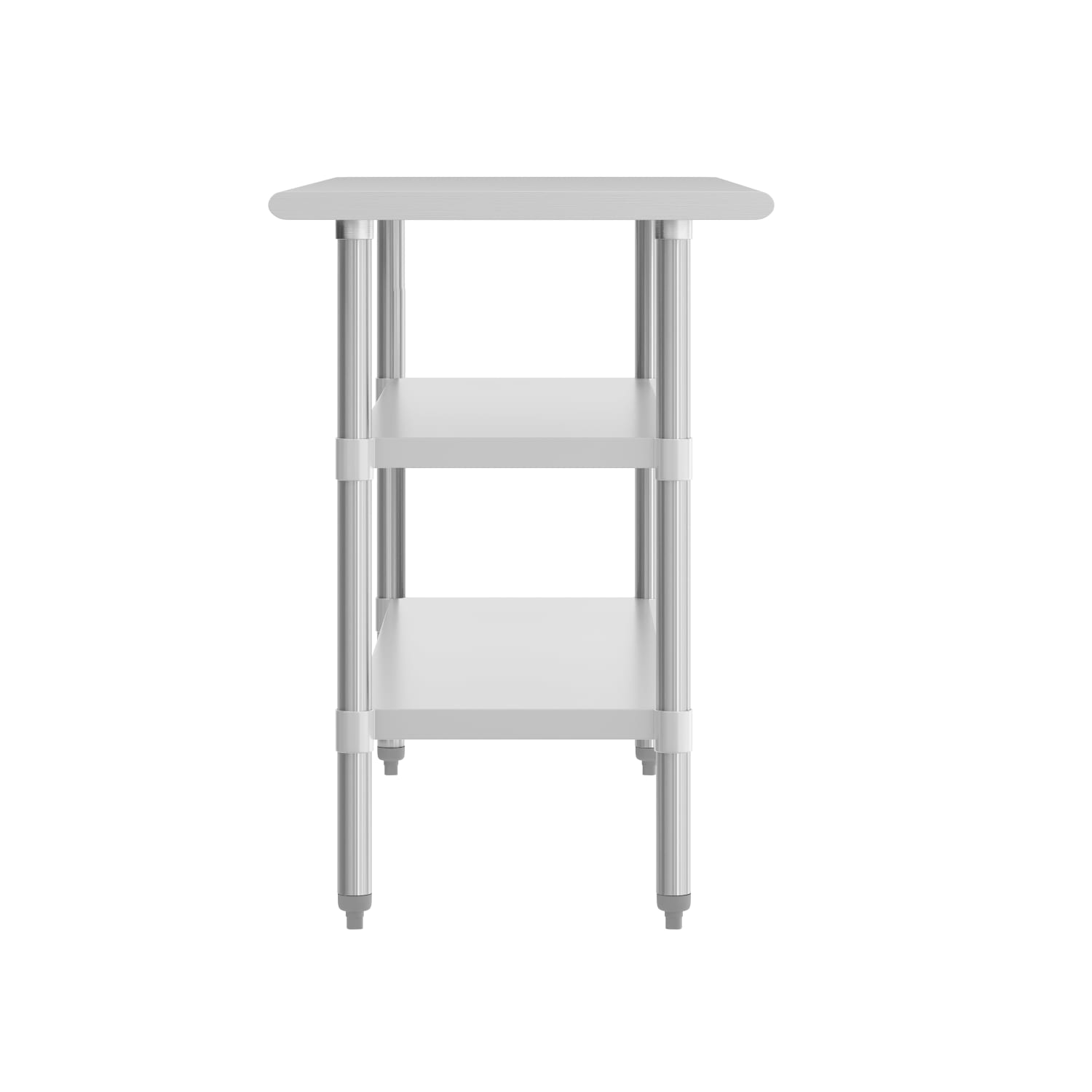 Flash Furniture Stainless Steel Work Table, 34-1/2inH x 60inW x 24inD, Silver - Image 6