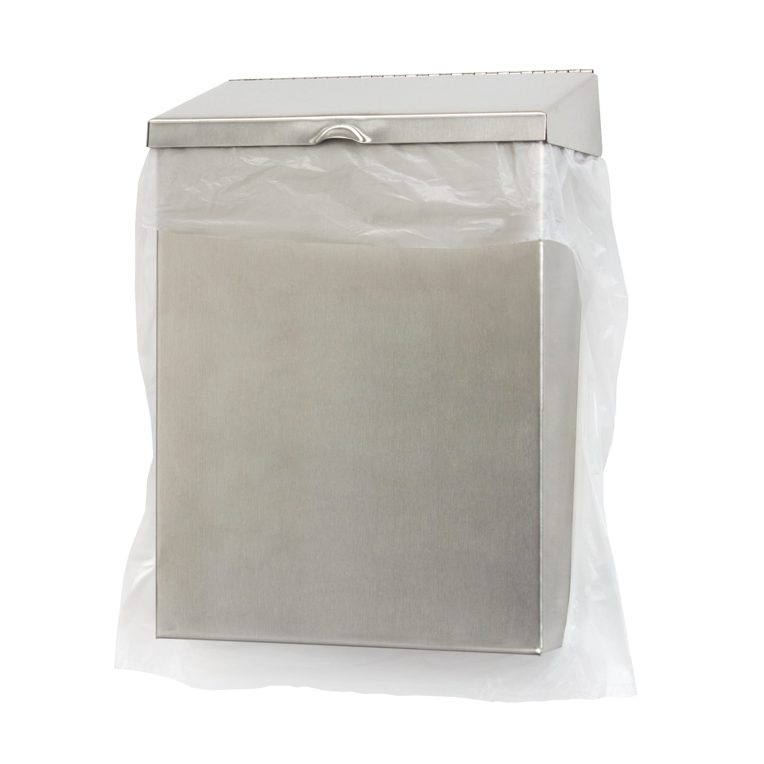 Hospeco Scensibles SecureFit360 Universal Receptacle Liner Bags, 1.75 Gallons, 12-1/2in x 23in, White, Pack Of 500 Bags - Image 3