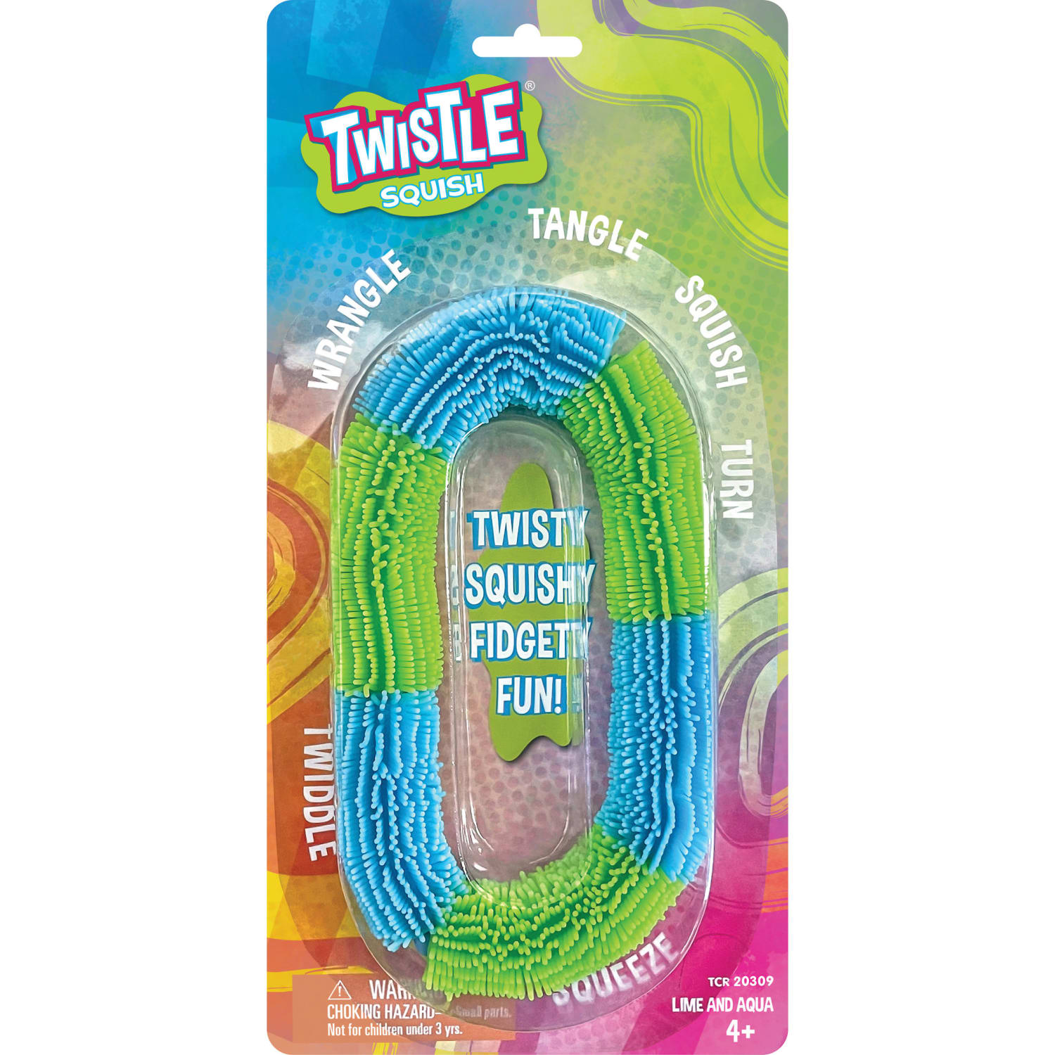 Teacher Created Resources Twistle Squish, Aqua & Lime, Pack Of 2 - Image 3