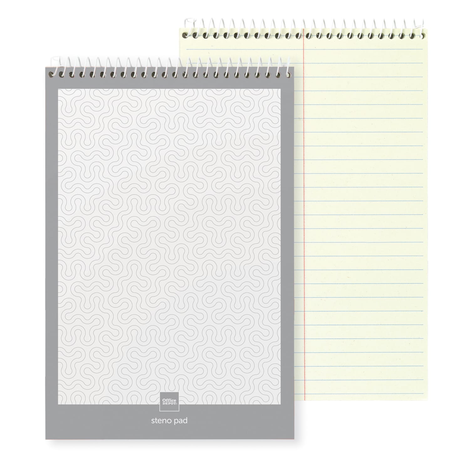 Office Depot Brand Steno Books, 6in x 9in, Gregg Ruled, 70 Sheets, Greentint, Pack Of 12 - Image 3