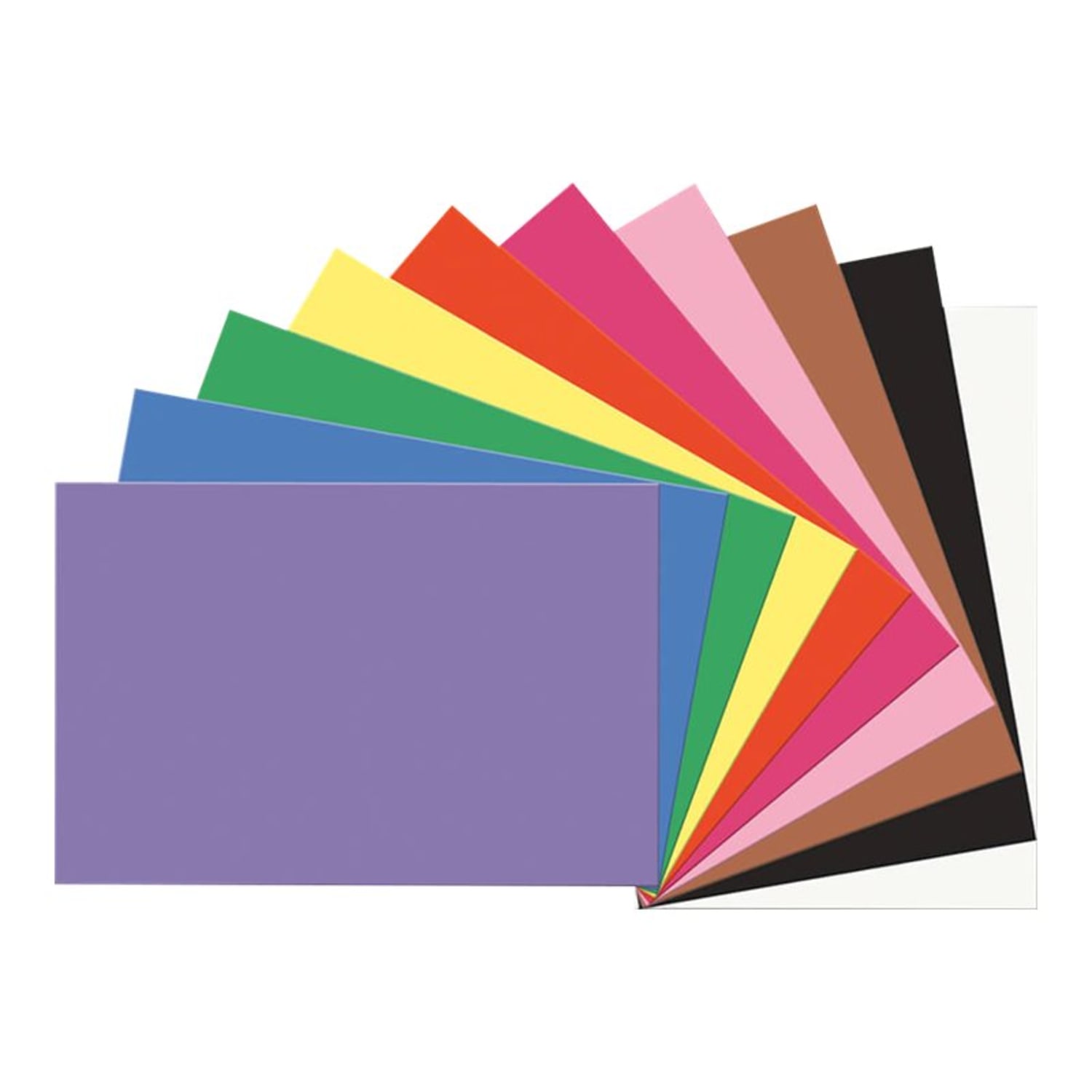 Prang Construction Paper, 12in x 18in, Assorted, Pack Of 50 - Image 3
