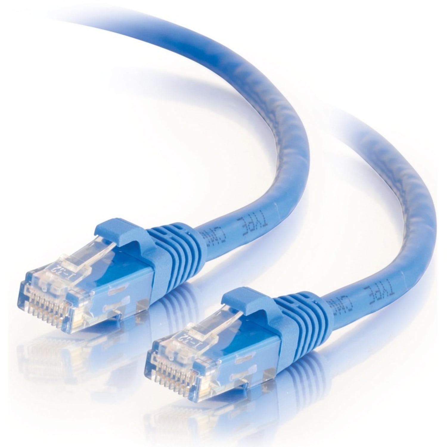 C2G 10ft Cat6 Snagless Unshielded UTP Ethernet Network Patch Cable (RJ45 M/M), Blue, Standard RJ45 Connectors, 5600pf/100m - Category 6  - 27143