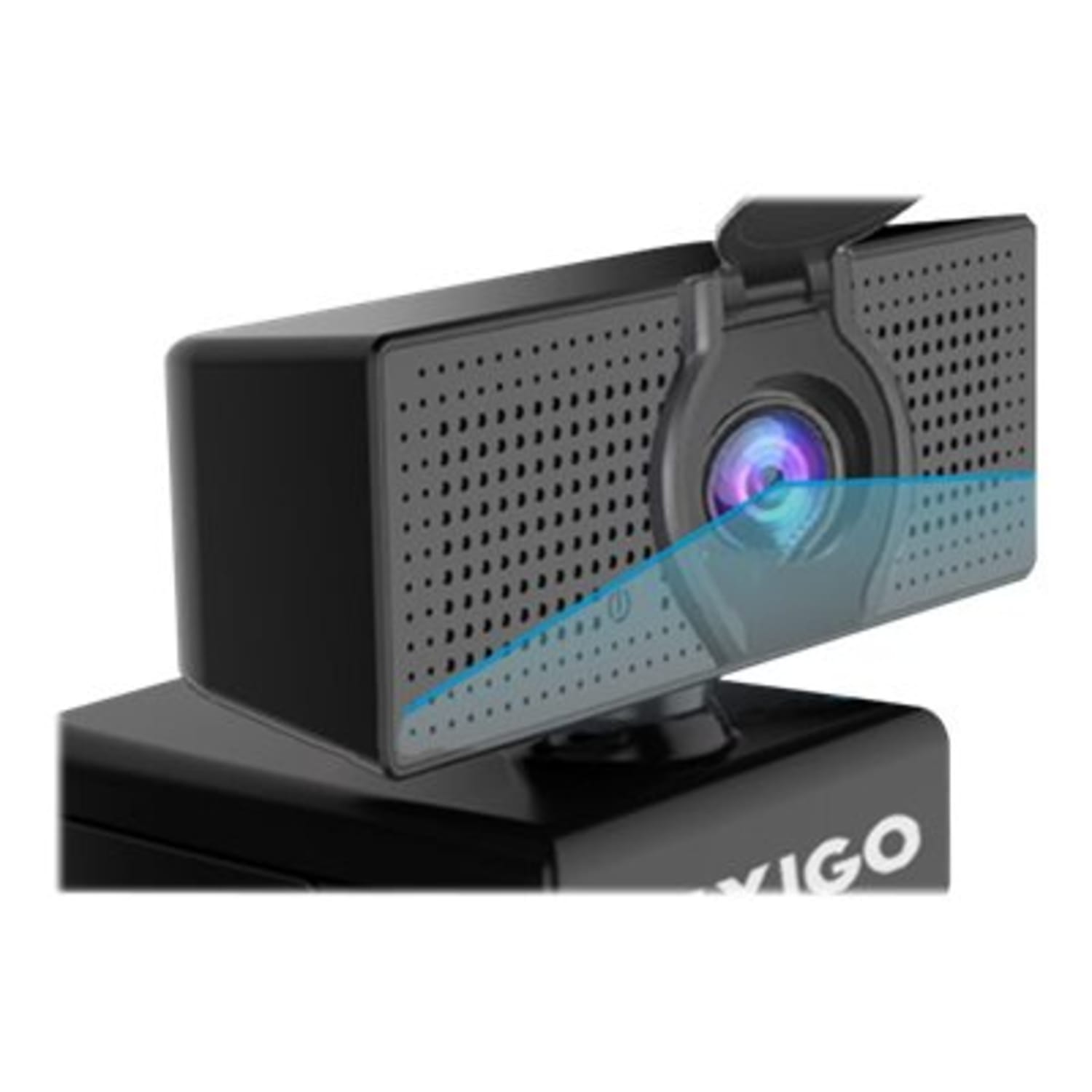 NexiGo N60 - Webcam - color - 2 MP - 1920 x 1080 - 1080p - fixed focal - audio - USB 2.0 - MJPEG, H.264, H.265, YUV2 - Image 4