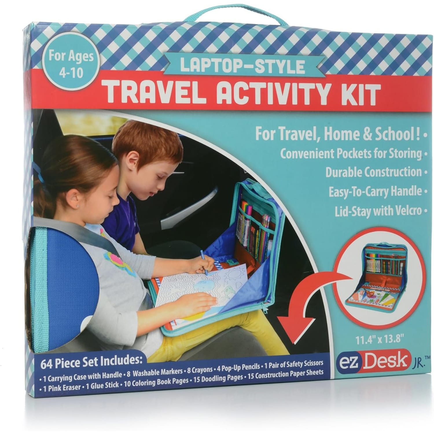 Promarx EzDesk Travel Activity Kit, 11-7/16in x 13-13/16in - Image 4