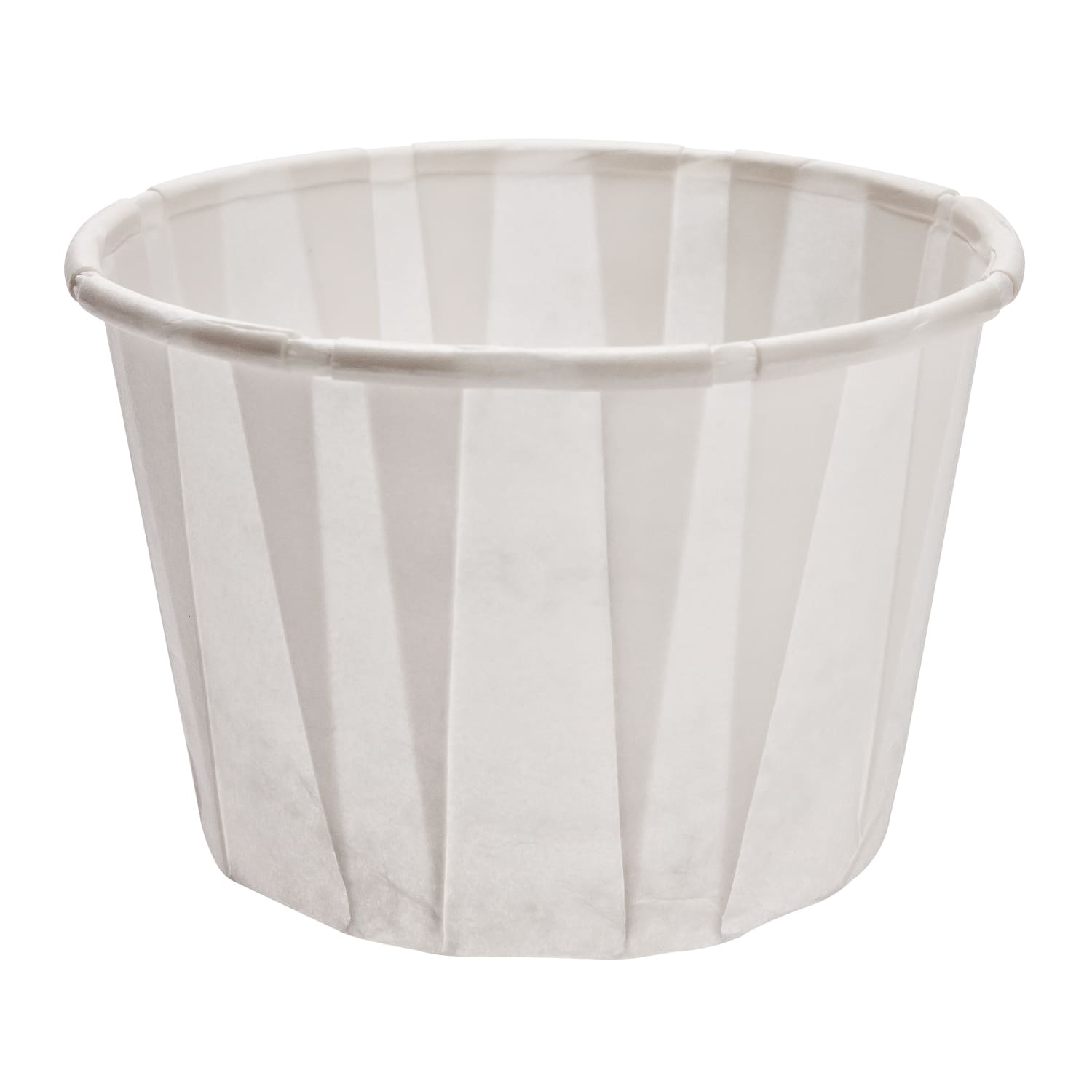 Solo Cup Treated Paper Souffle Portion Cups, 2 Oz, White, 20 Bags of 250 Cups, Case Of 5,000 Cups