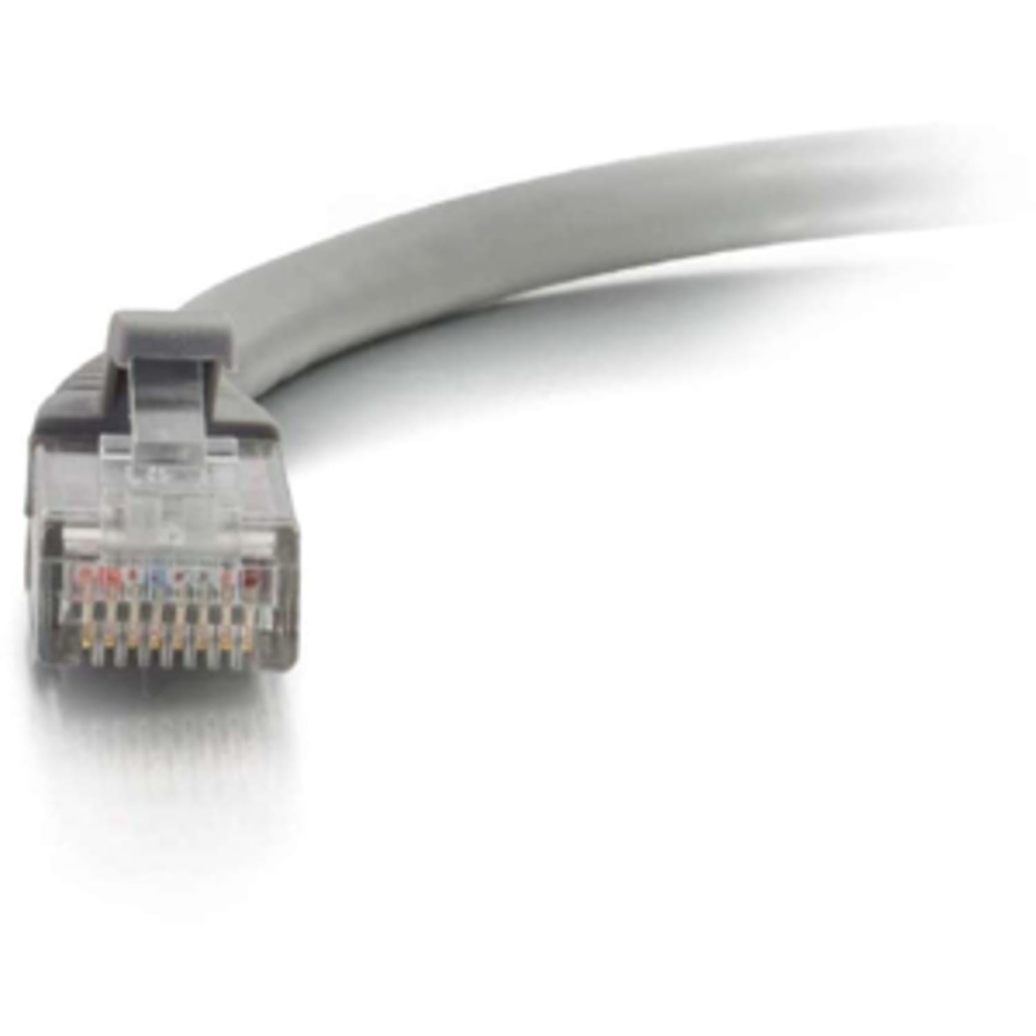 C2G 14ft Cat5e Ethernet Cable - Snagless Unshielded (UTP) - Gray - Category 5e for Network Device - RJ-45 Male - RJ-45 Male - 14ft - Gray - Image 3