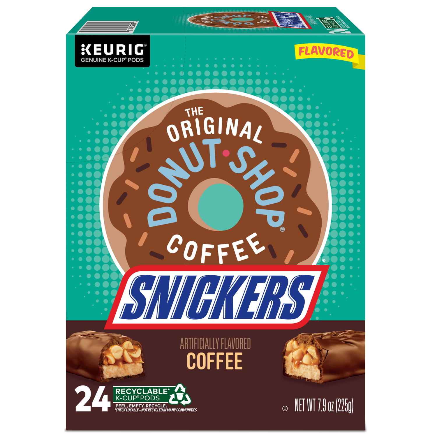 The Original Donut Shop Snickers Coffee Keurig Single Serve K-Cup Pods, 24 Pods Per Pack, Case Of 4 Packs - Image 4