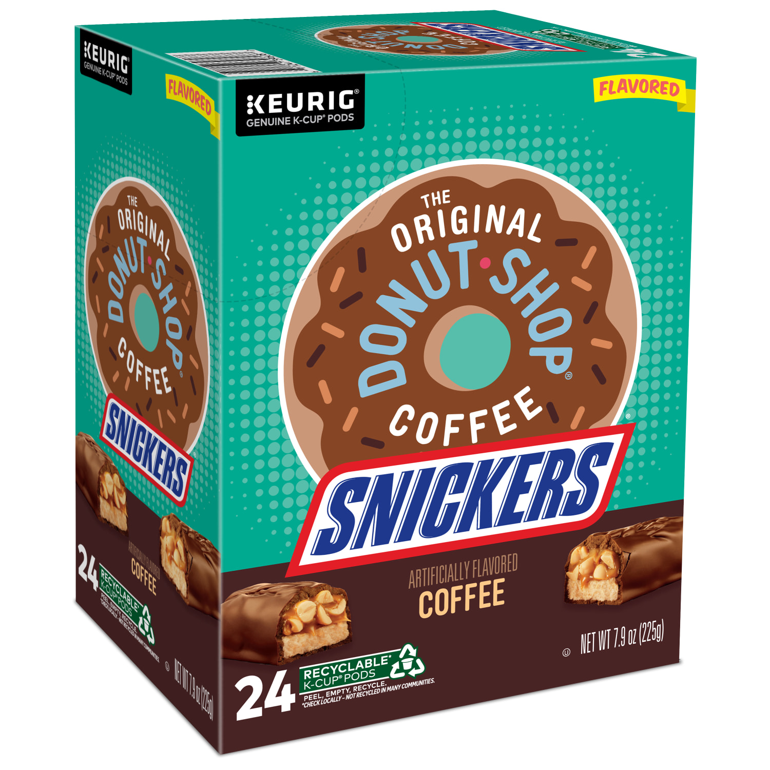 The Original Donut Shop Snickers Coffee Keurig Single Serve K-Cup Pods, 24 Pods Per Pack, Case Of 4 Packs - Image 5