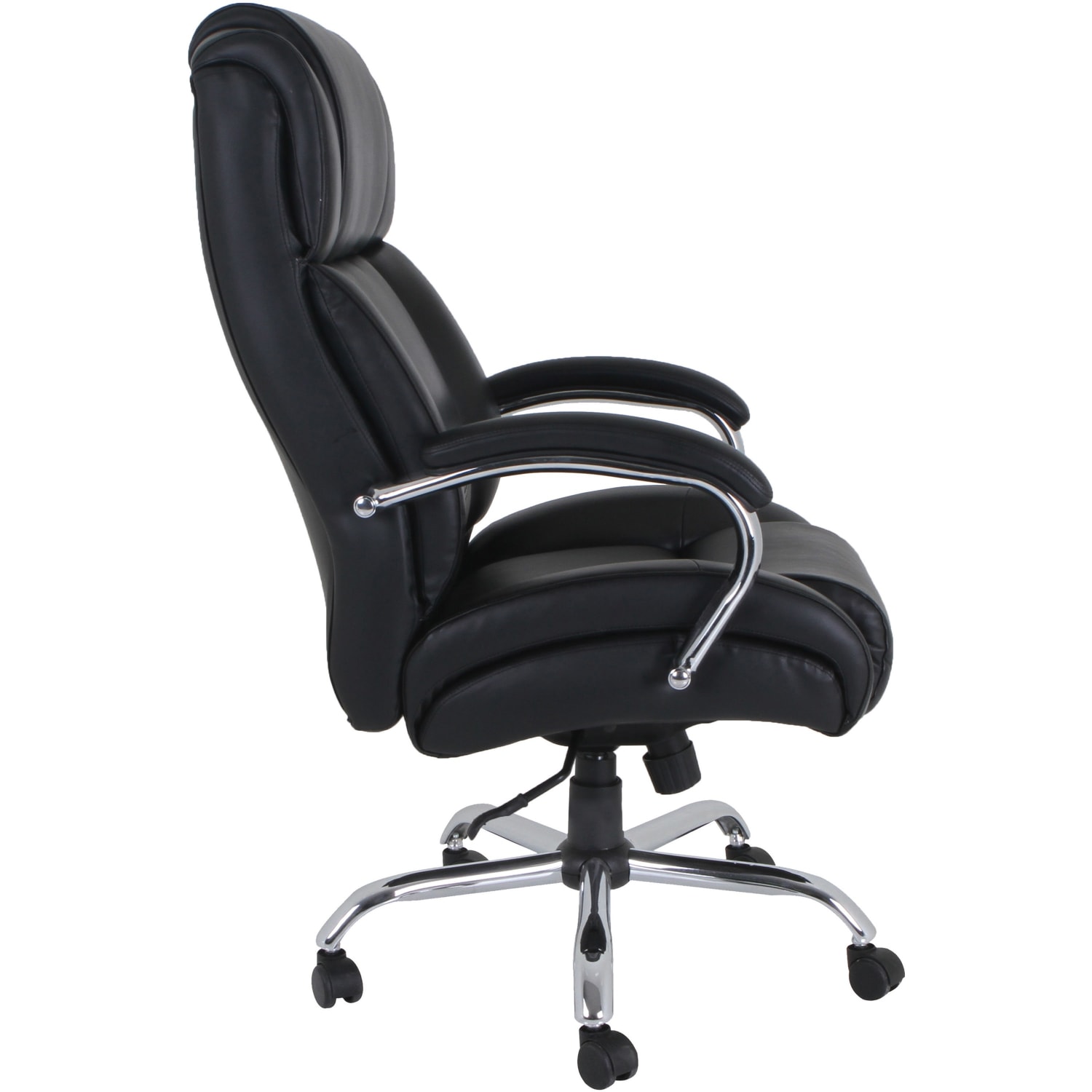 Lorell UltraCoil Comfort Big Tall Bonded Leather Chair Black PopularChairscom Lorell UltraCoil Comfort Big Tall Bonded Leather Chair Black PopularChairscom