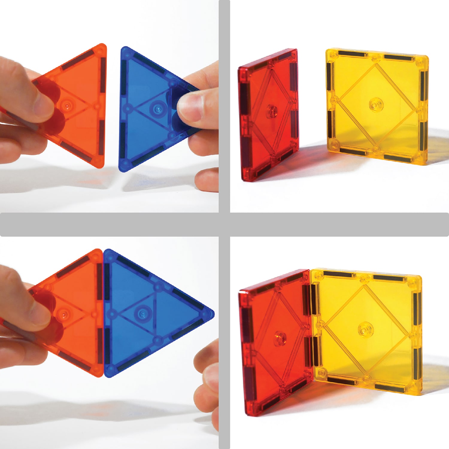 Tytan Toys STEM Education Magnetic Learning Tiles Set, Set Of 120 Pieces - Image 4