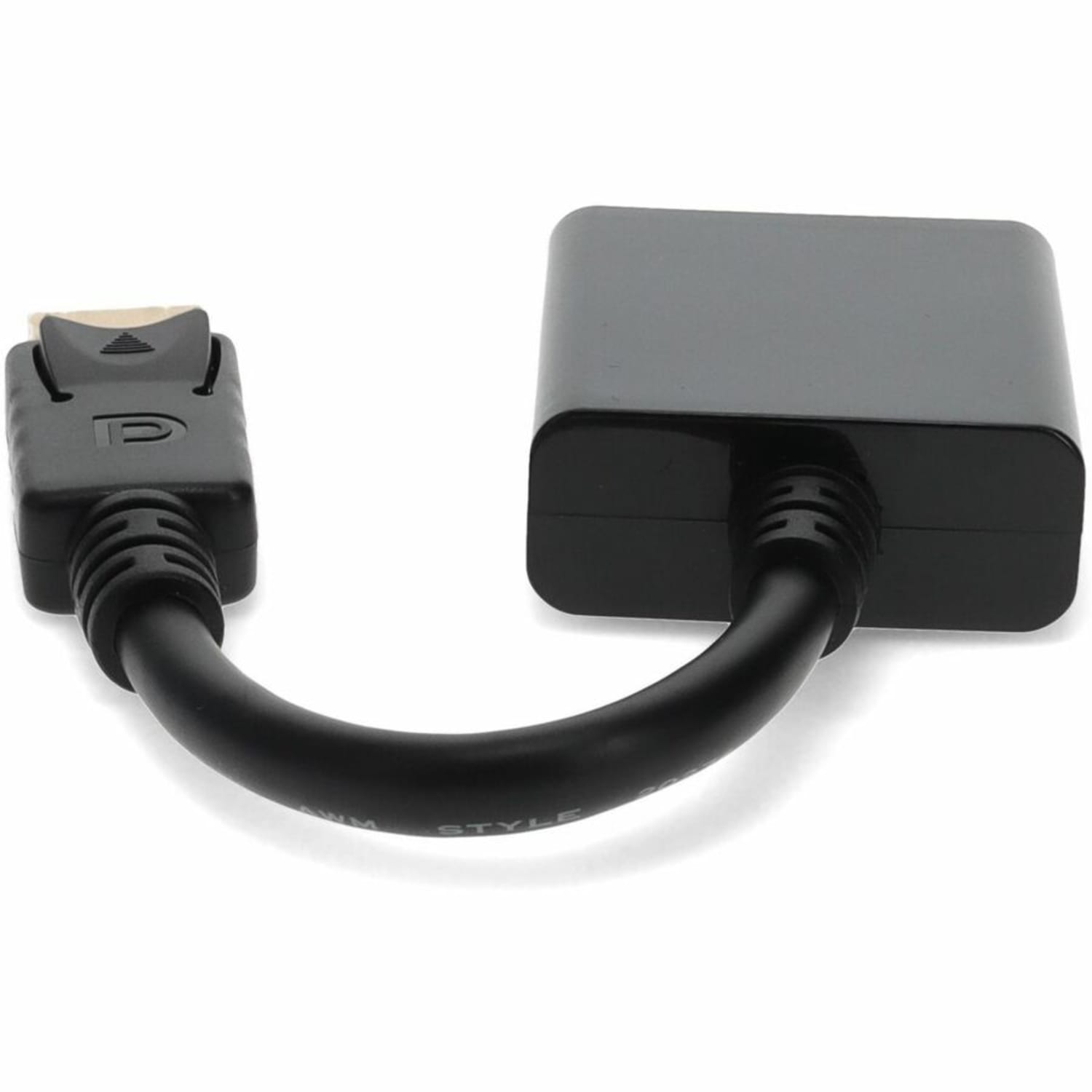 AddOn 3-Pack of DisplayPort 1.2 Male to DVI, HDMI, VGA Female Black Adapters Which Comes in a Bundle For Resolution Up to 1920x1200 (WUXGA) - Image 5