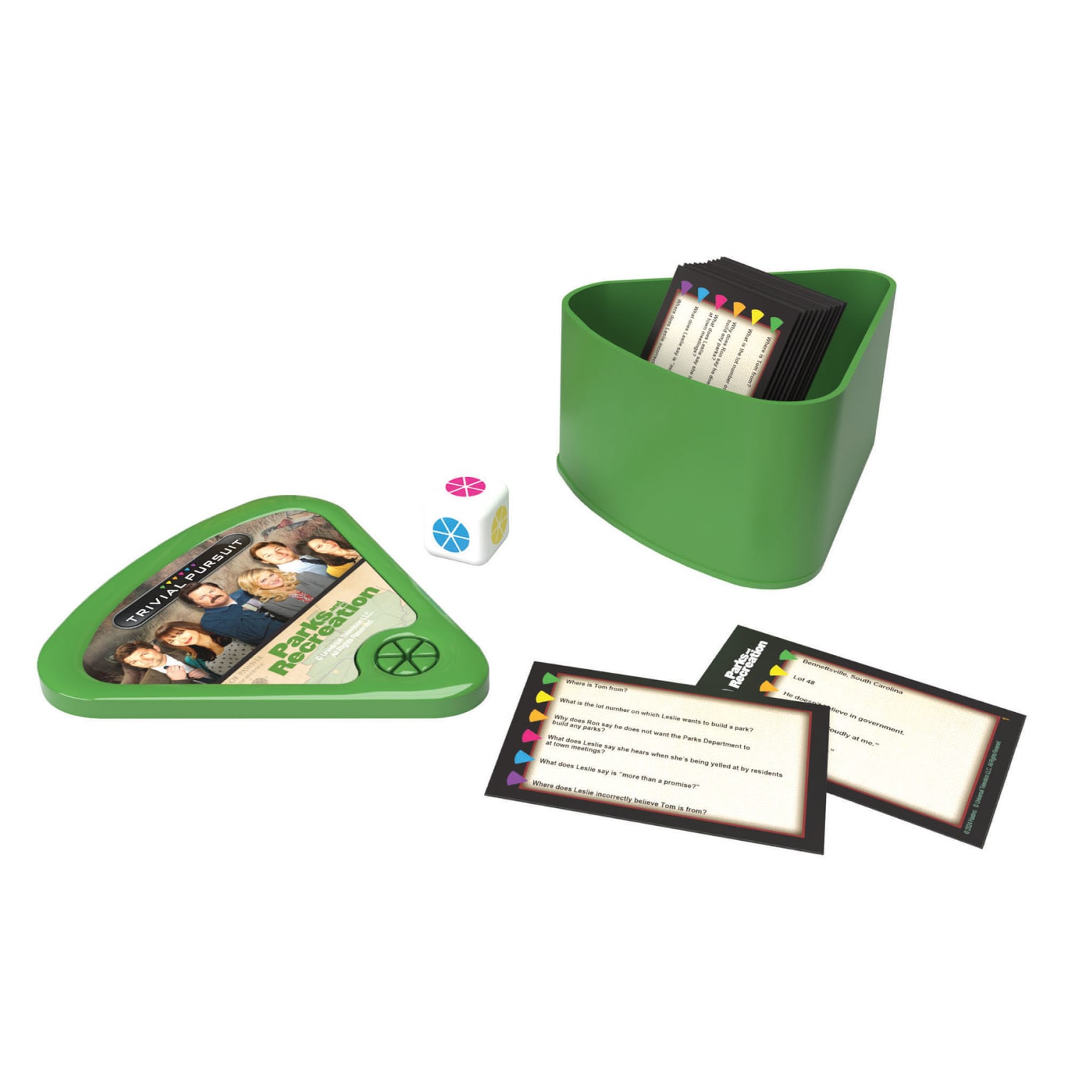 USAopoly TRIVIAL PURSUIT: Parks and Recreation Board Game - Image 4