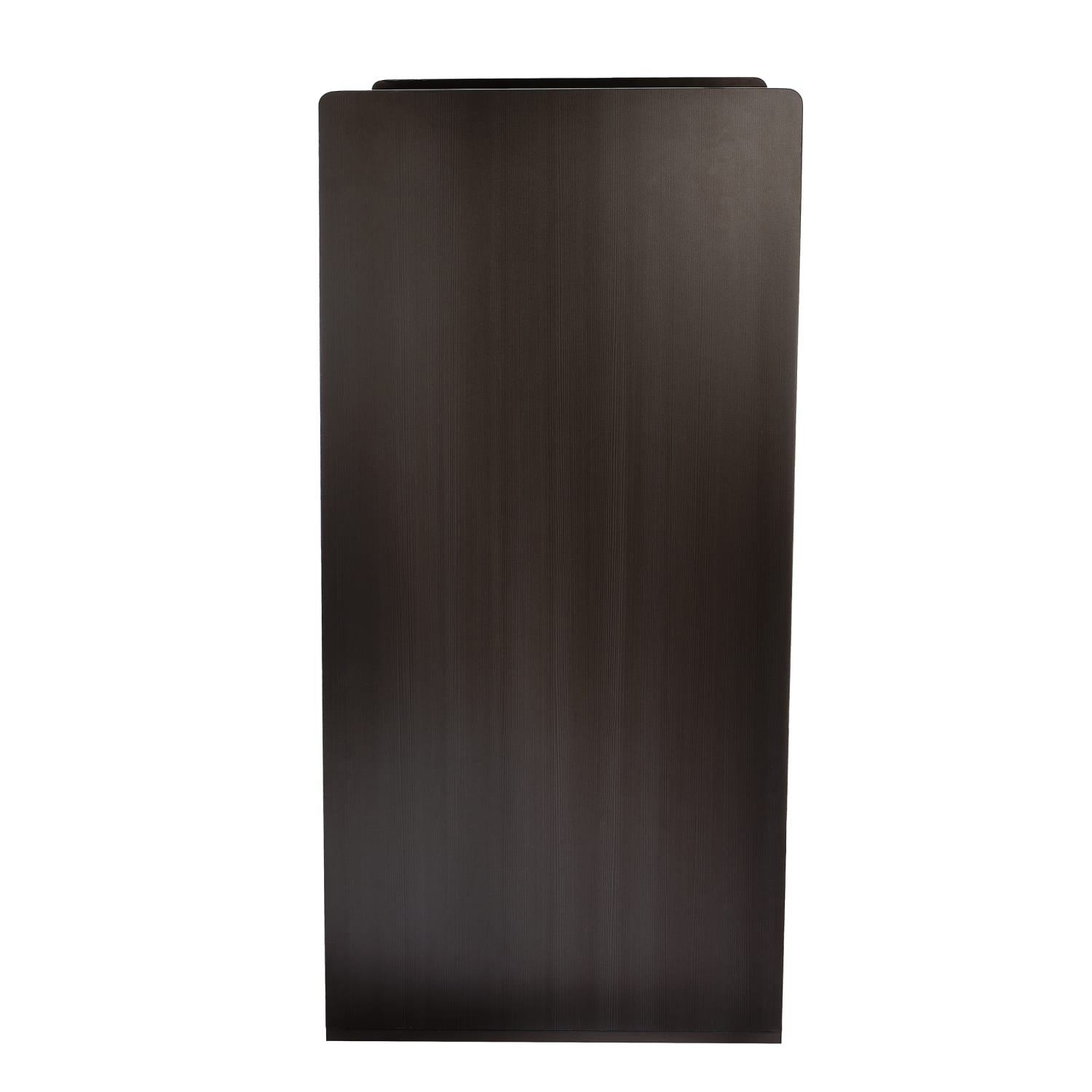 Alpine Industries Wood Commercial Tray Top Trash Can Enclosure, 40 Gallon, Black - Image 4