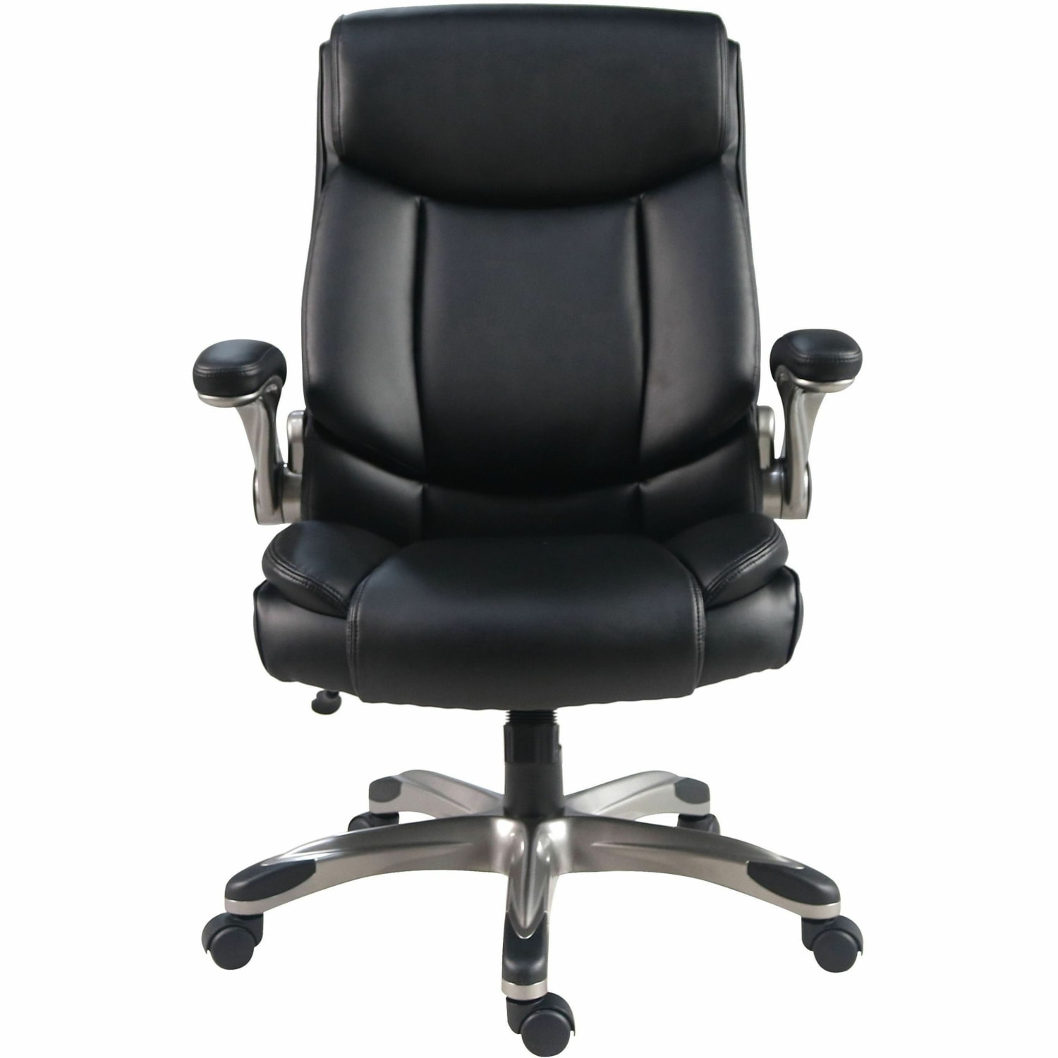 Lorell Sera High-Back Manager Chair, Black, 63271 - Image 3