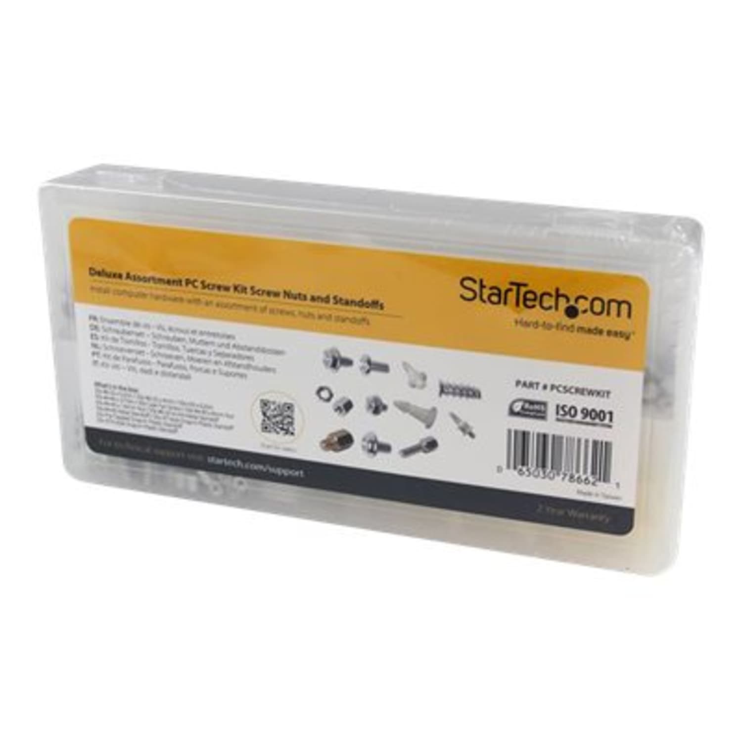 StarTech.com Deluxe Assortment PC Screw Kit - Screw Nuts and Standoffs - Screw kit - PCSCREWKIT - Screw kit - Image 4