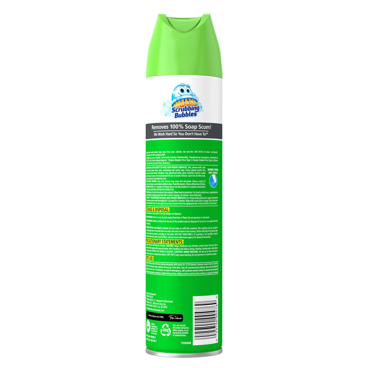 Scrubbing Bubbles Disinfectant Cleaner, 25 Oz - Image 3