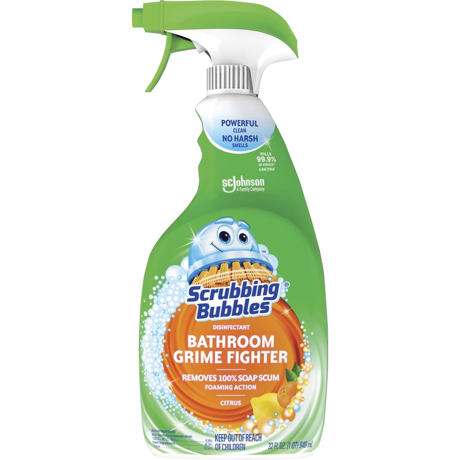 Scrubbing Bubbles Disinfectant Cleaner, 25 Oz - Image 4