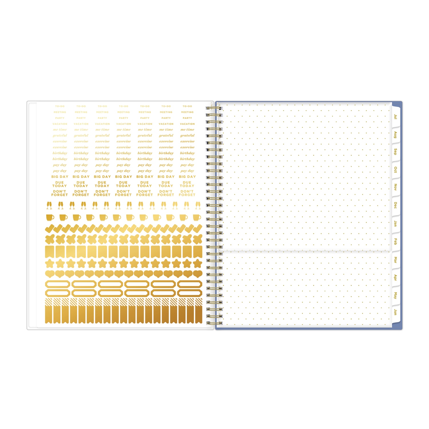 Planning Calendar DD Flutter CYO 8.5x11 AY26-27 Weekly/Monthly - Image 5