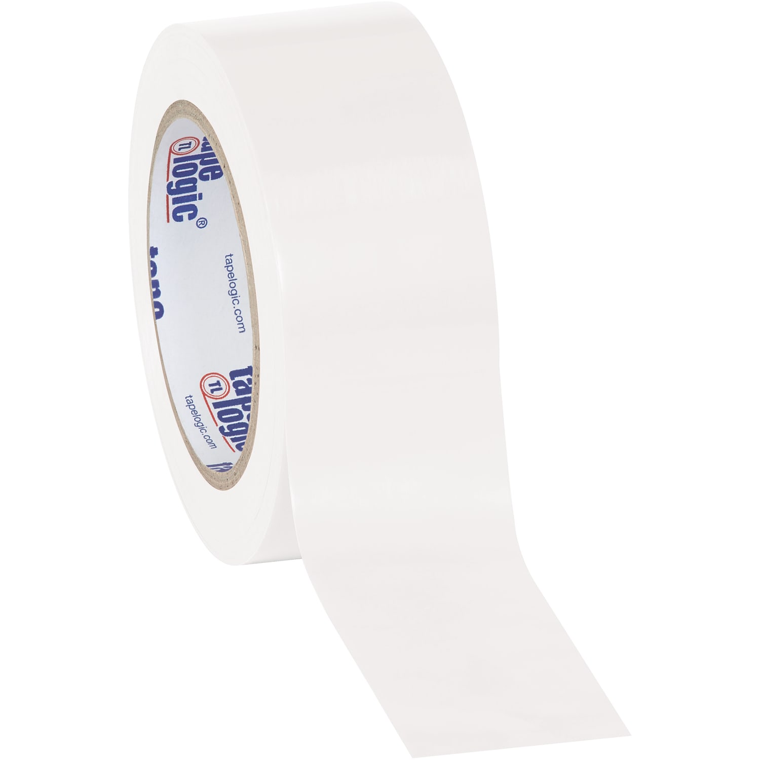 BOX Packaging Solid Vinyl Safety Tape, 3in Core, 2in x 36 Yd., White, Case Of 3 - Image 3