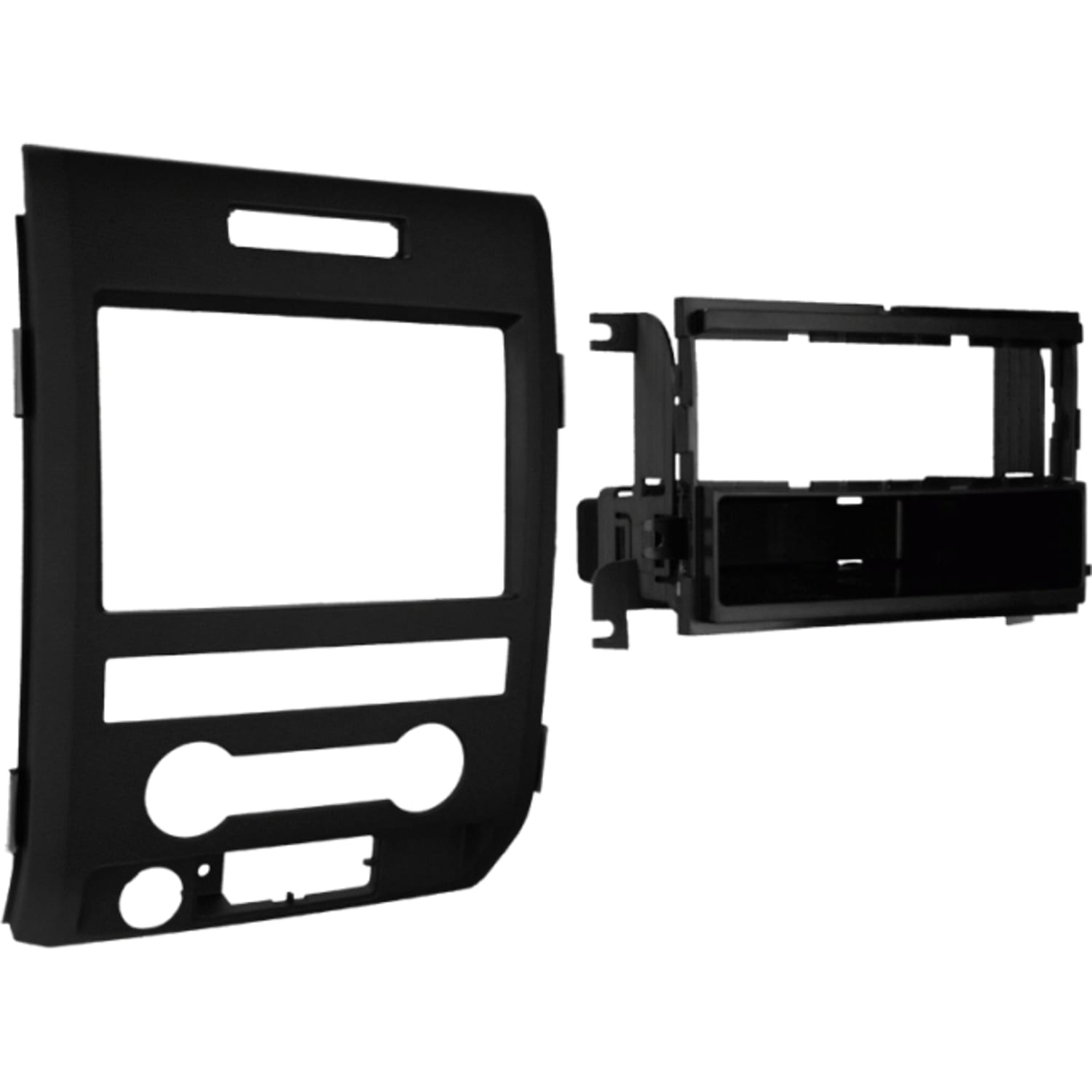 METRA Vehicle Mount for Radio - Black - ABS Plastic - Black - Image 3