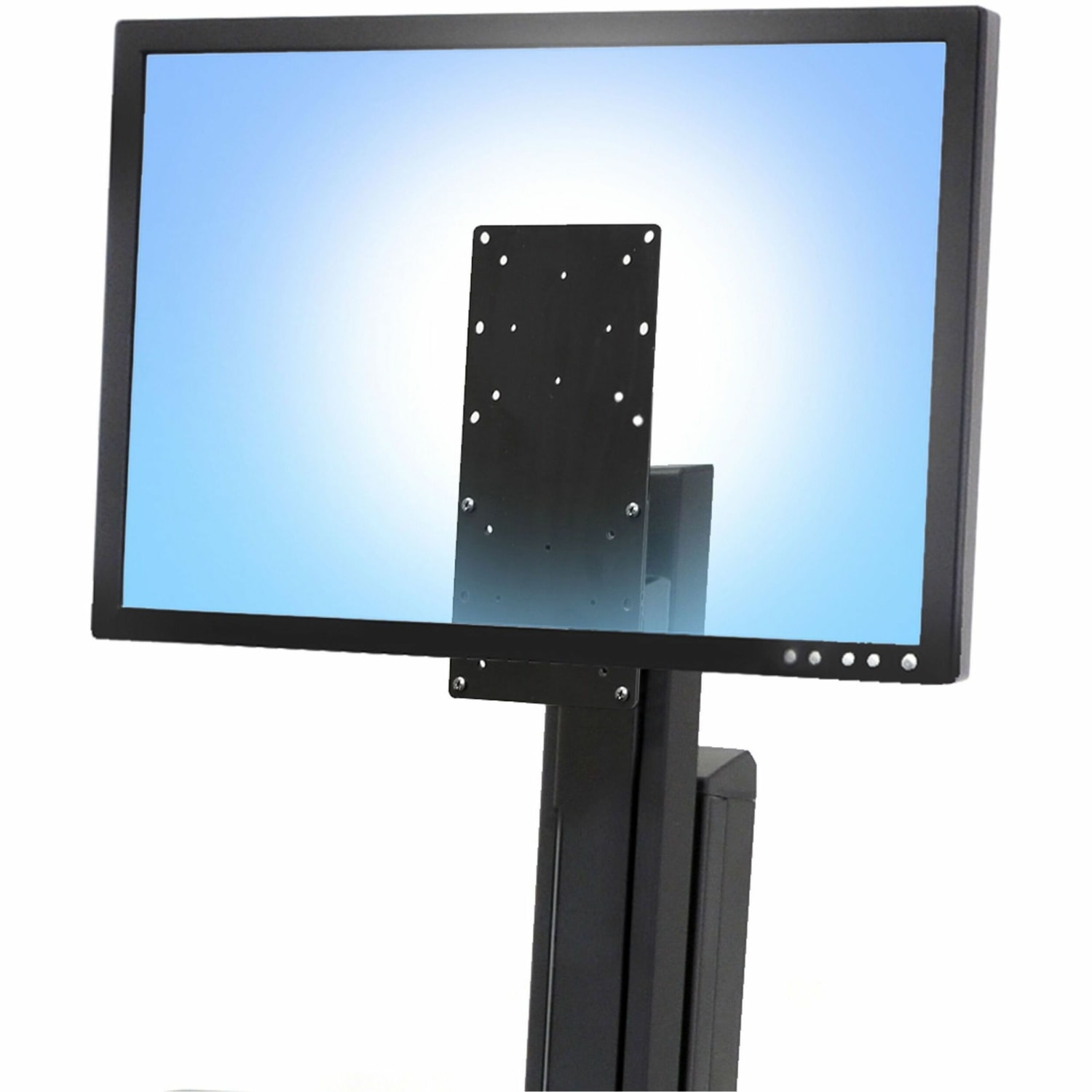 Ergotron Mounting Bracket for Flat Panel Display - Black - 29.10 lb Load Capacity - 75 x 75, 100 x 100 - VESA Mount Compatible - Steel
