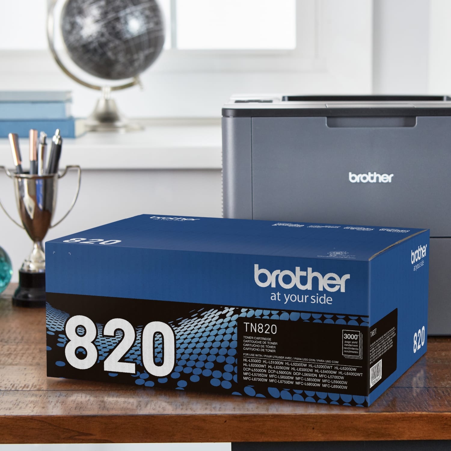Brother TN-820 Black Toner Cartridge, TN-820BK - Image 5