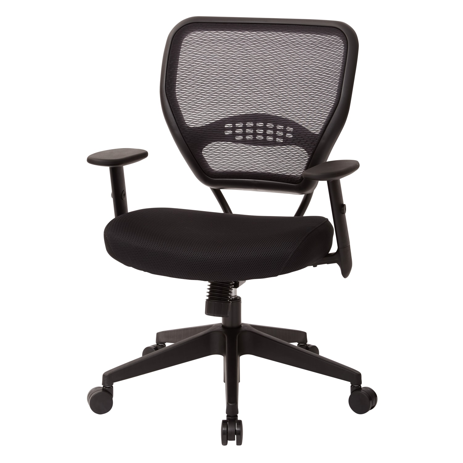 Office Star Professional Air Grid Mid Back Mesh Chair Black PopularChairscom