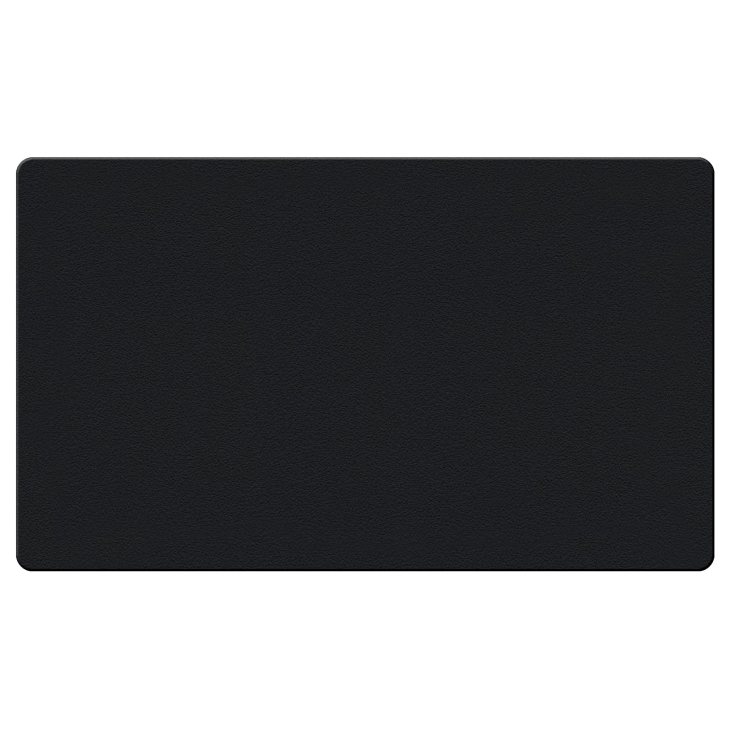 Ghent Fabric Bulletin Board With Wrapped Edges, 48-5/8in x 72-5/8in, Black