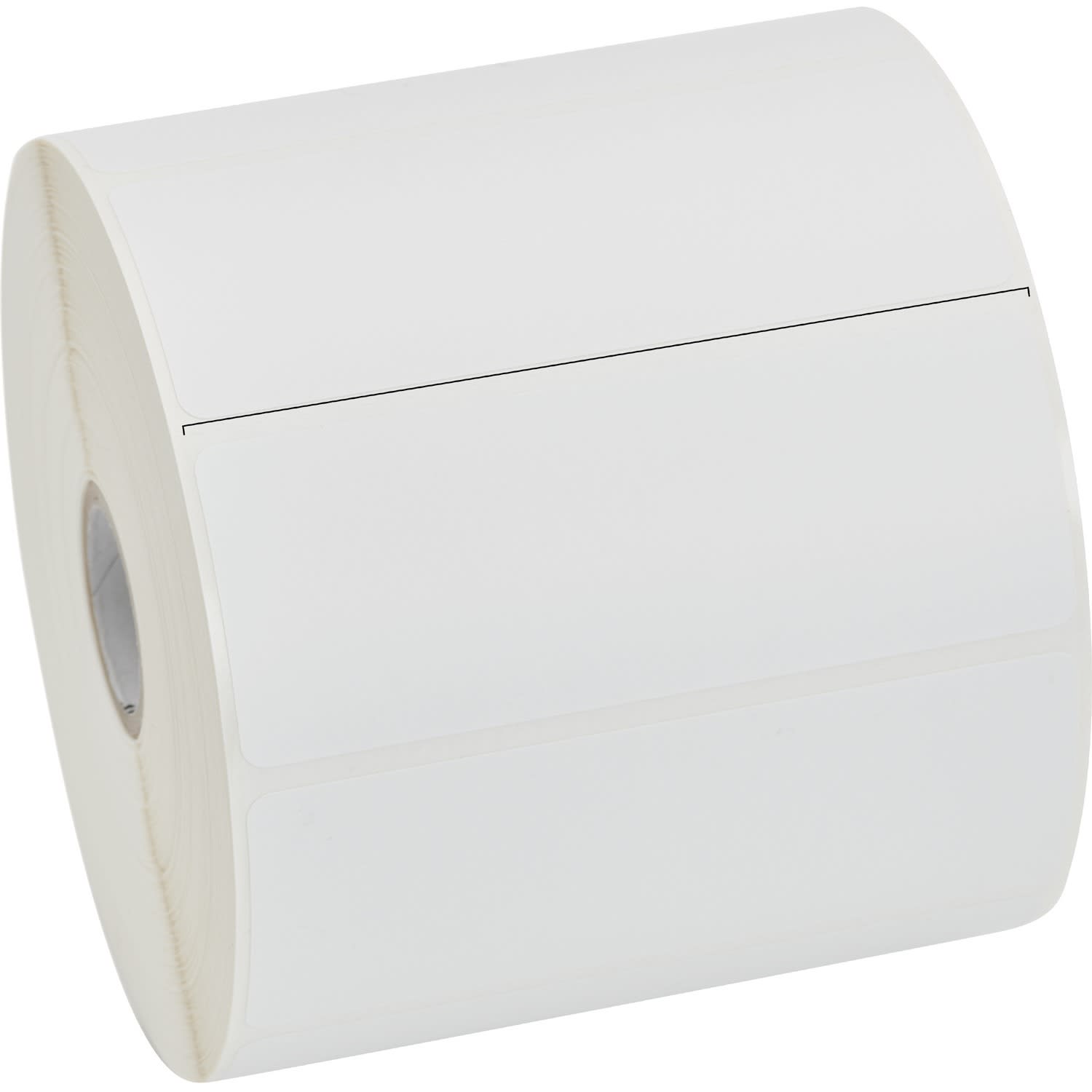 Zebra Z-Perform 2000D - 4inx 1 1/2in - Rectangle - Direct Thermal - White - Paper - 1620 / Roll - Perforated, Temperature Resistant - 6 / Carton