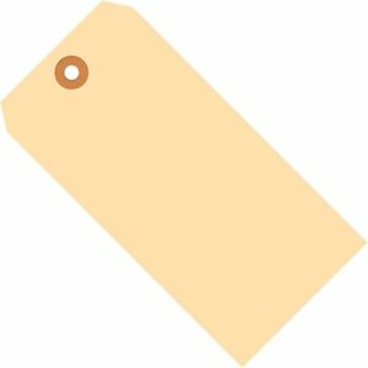 Partners Brand Manila Shipping Tags, 10 Point, #5, 4 3/4in x 2 3/8in, Pack Of 1,000 - Image 3