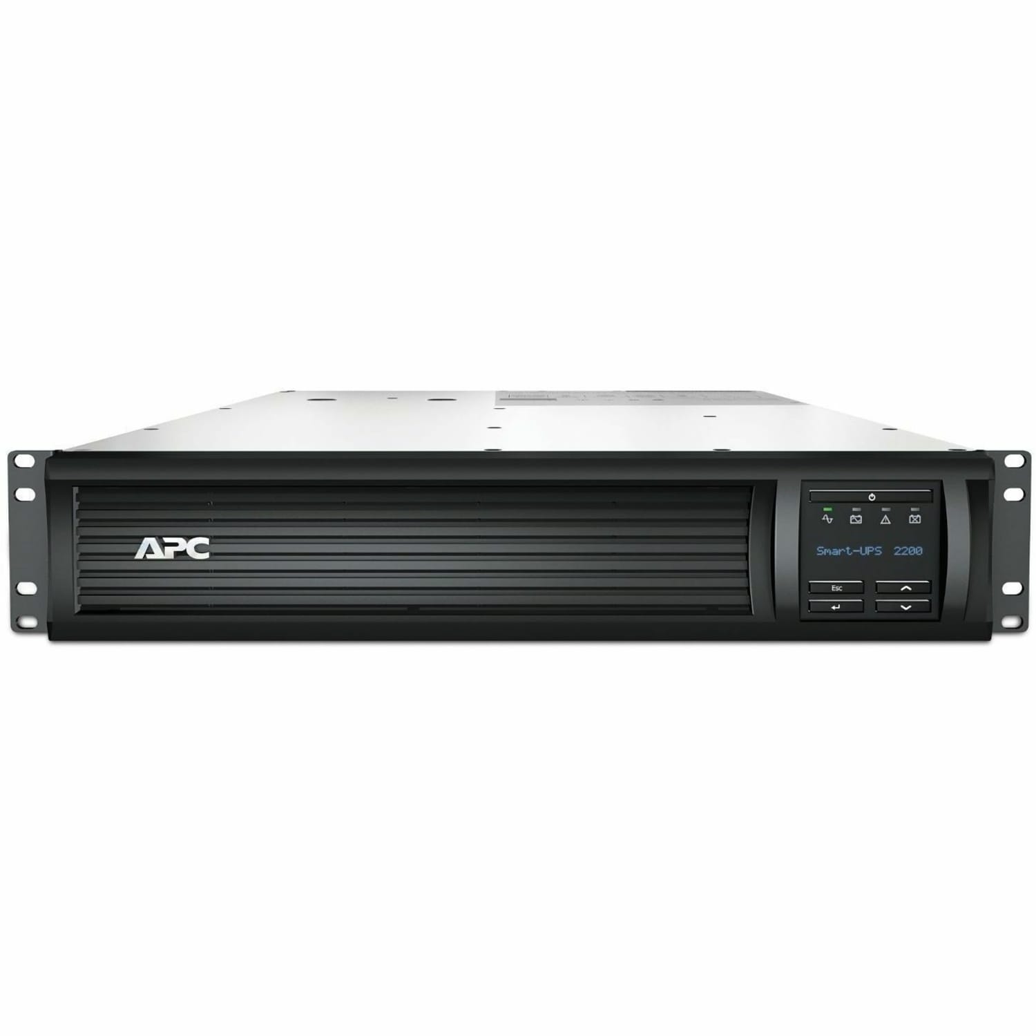 APC Smart-UPS, Line Interactive, 2200VA, Rackmount 2U, 120V, 6x NEMA 5-15R+2x NEMA 5-20R outlets, Network Card, AVR, LCD - SMT2200RM2UNC - Image 3