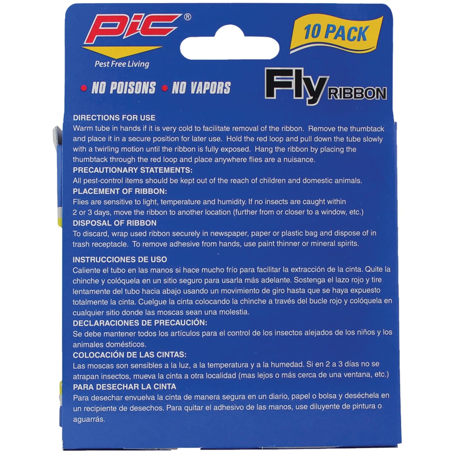 PIC Fly Ribbon Bug & Insect Catcher, 120-Pack - Image 4