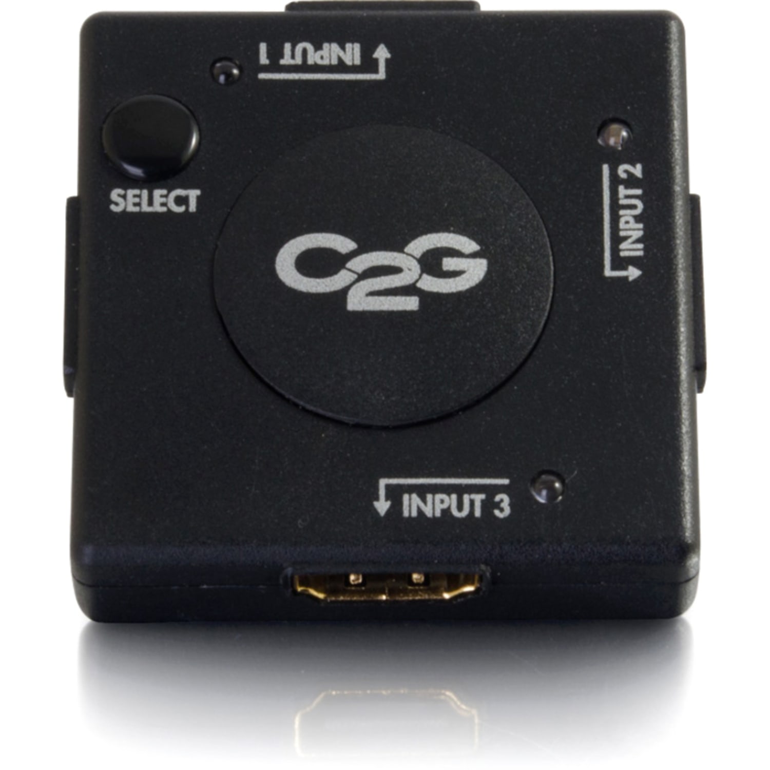 C2G 3-Port HDMI Switch - Auto Switch - 1920 x 1080 - Full HD - 3 x 1 - 1 x HDMI Out - Image 3