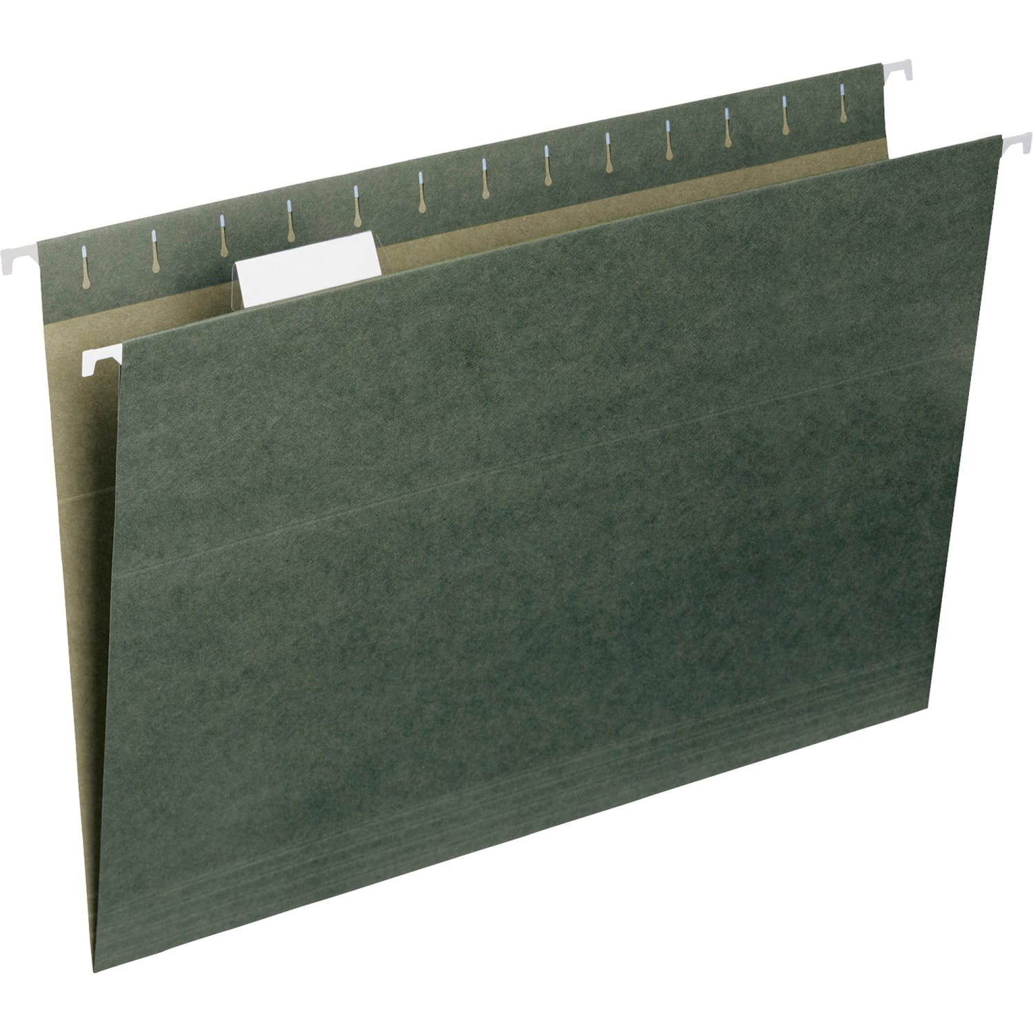 Smead Premium-Quality Hanging Folders, 1/5 Cut, Legal Size, Standard Green, Pack Of 25 - Image 3