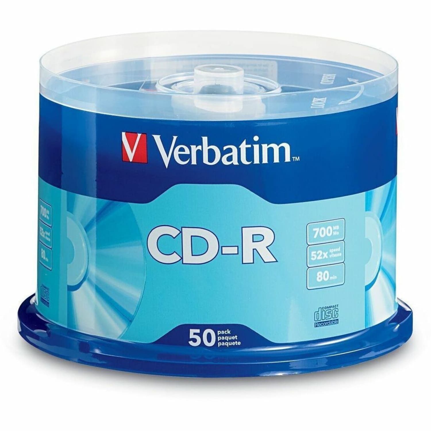 Verbatim CD-R Spindle, 700MB, Pack of 50 - Image 3