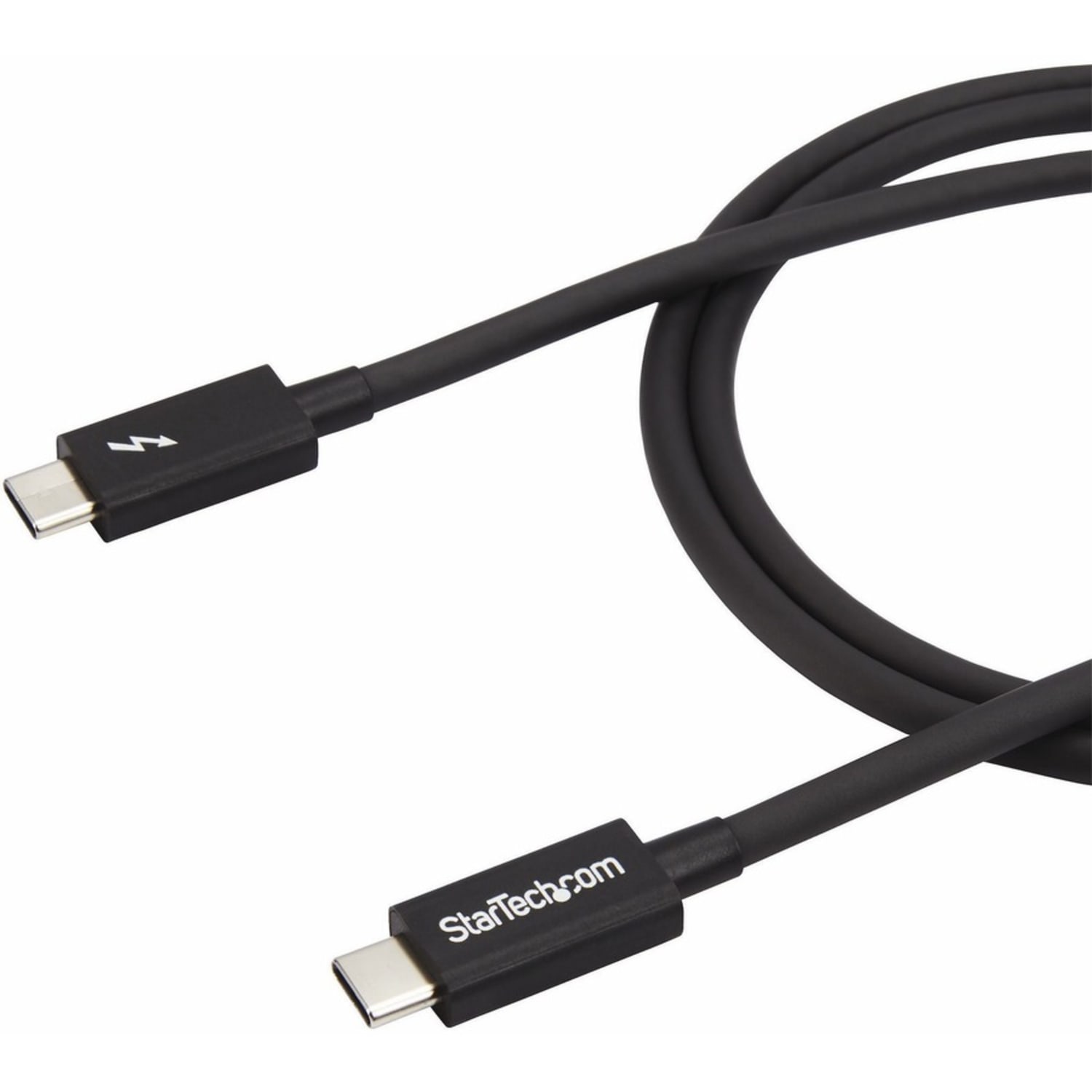 StarTech.com 1m Thunderbolt 3 (20Gbps) USB-C Cable - Thunderbolt, USB, and DisplayPort Compatible - 3.30 ft USB Data Transfer Cable  - TBLT3MM1M - Image 5