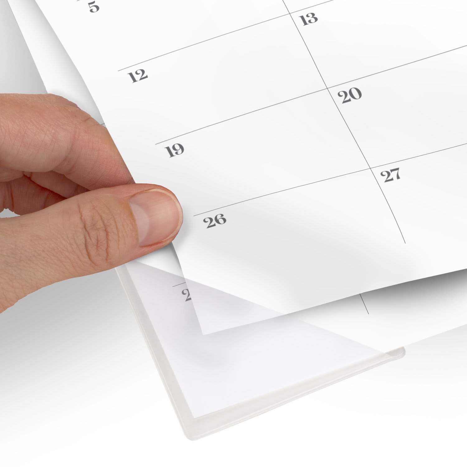 Mead Cambridge WorkStyle Academic 2026-2027 Monthly Desk Pad Calendar, Misty Lavender, Compact, 17 3/4in x 11in - Image 6