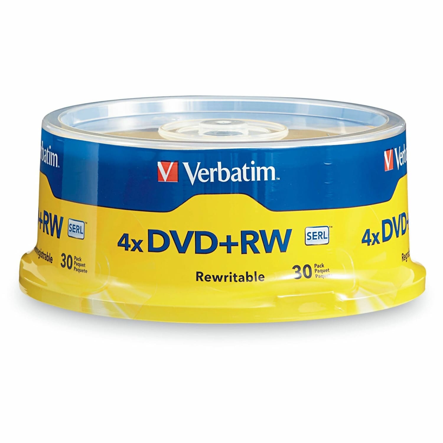 Verbatim DVD+RW Rewritable Media Spindle, 4.7GB/120 Minutes, Pack Of 30 - Image 4