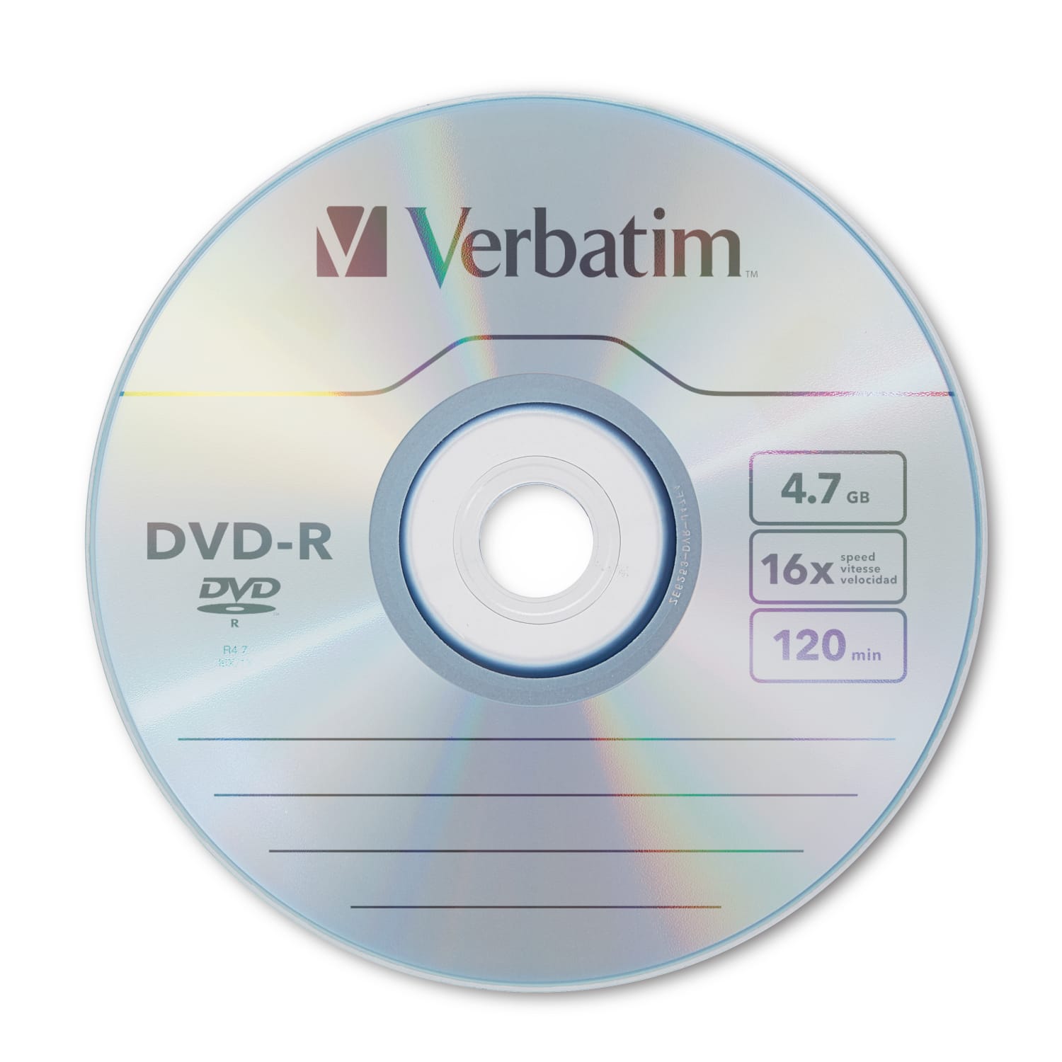 Verbatim DVD-R Recordable Media Spindle, 4.7GB/120 Minutes, Pack Of 100 - Image 3