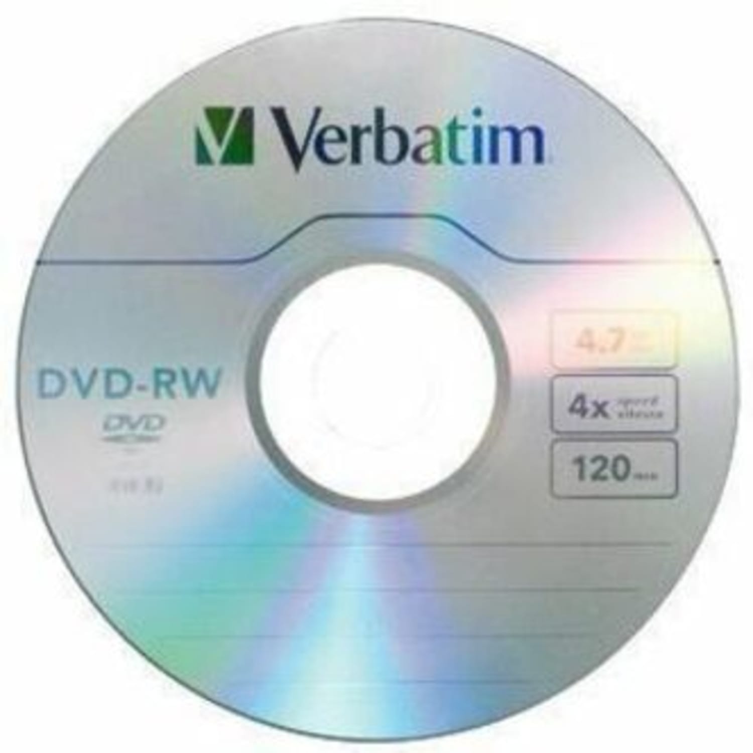 Verbatim DVD-RW Rewritable Media Spindle, 4.7GB/120 Minutes, Pack Of 30 - Image 3