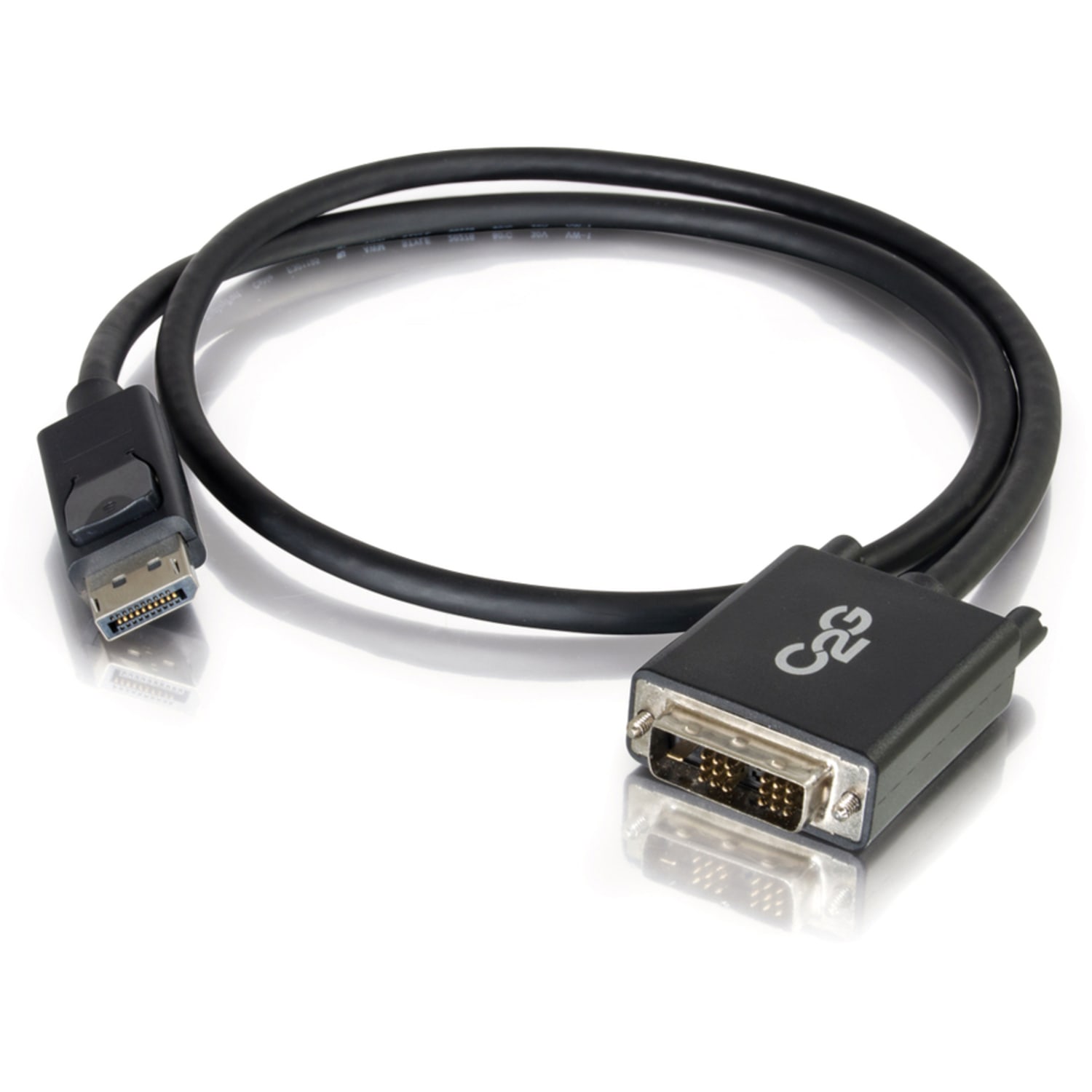 C2G 6ft DisplayPort to DVI Adapter Cable - M/M - DisplayPort/DVI-D  - 54329 - Image 3
