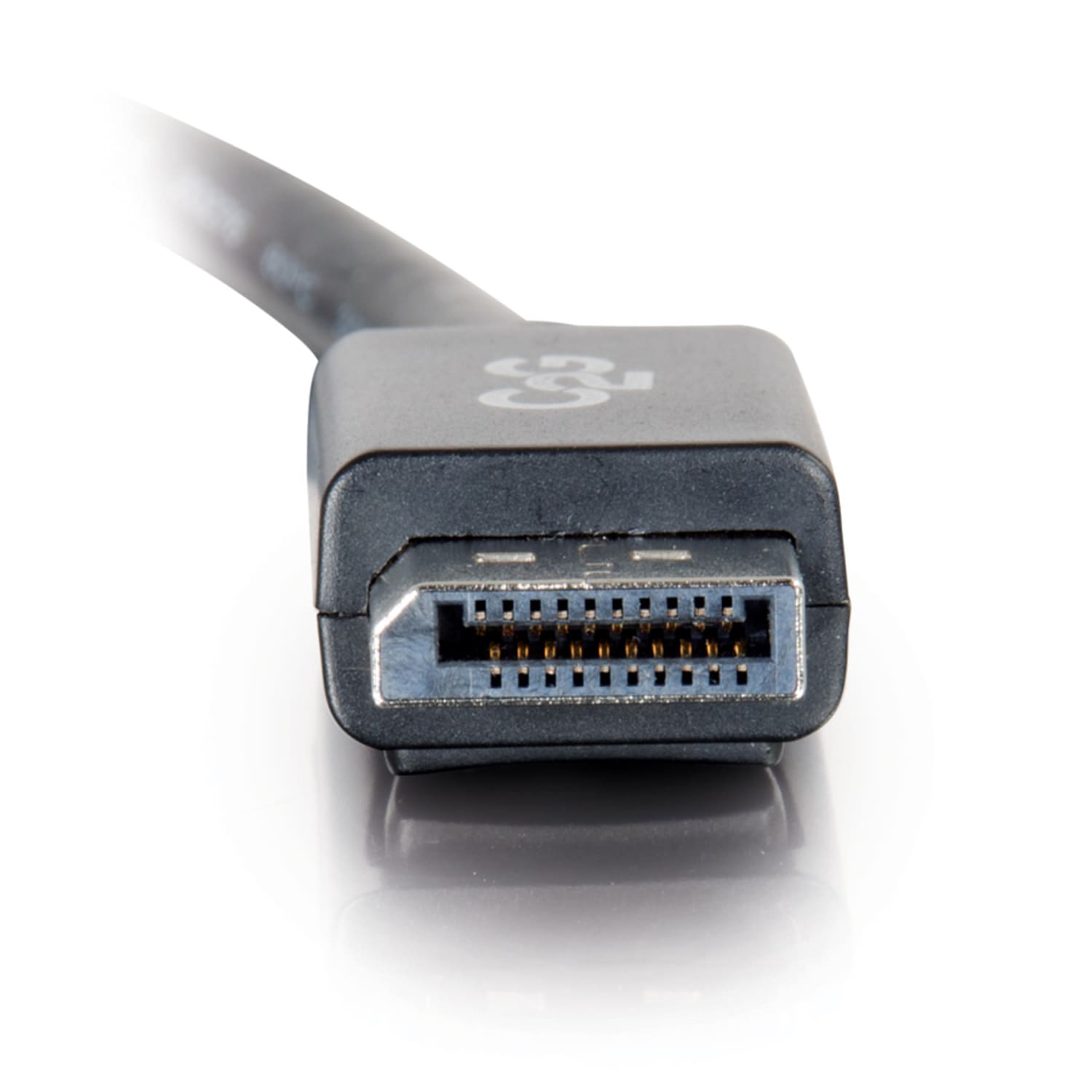 C2G 3ft DisplayPort to VGA Adapter Cable - M/M - DisplayPort/VGA for Notebook, Monitor, Video Device - 3 ft - 1 x DisplayPort Male Digital Audio/Video - 1 x HD-15 Male VGA - Black - Image 3