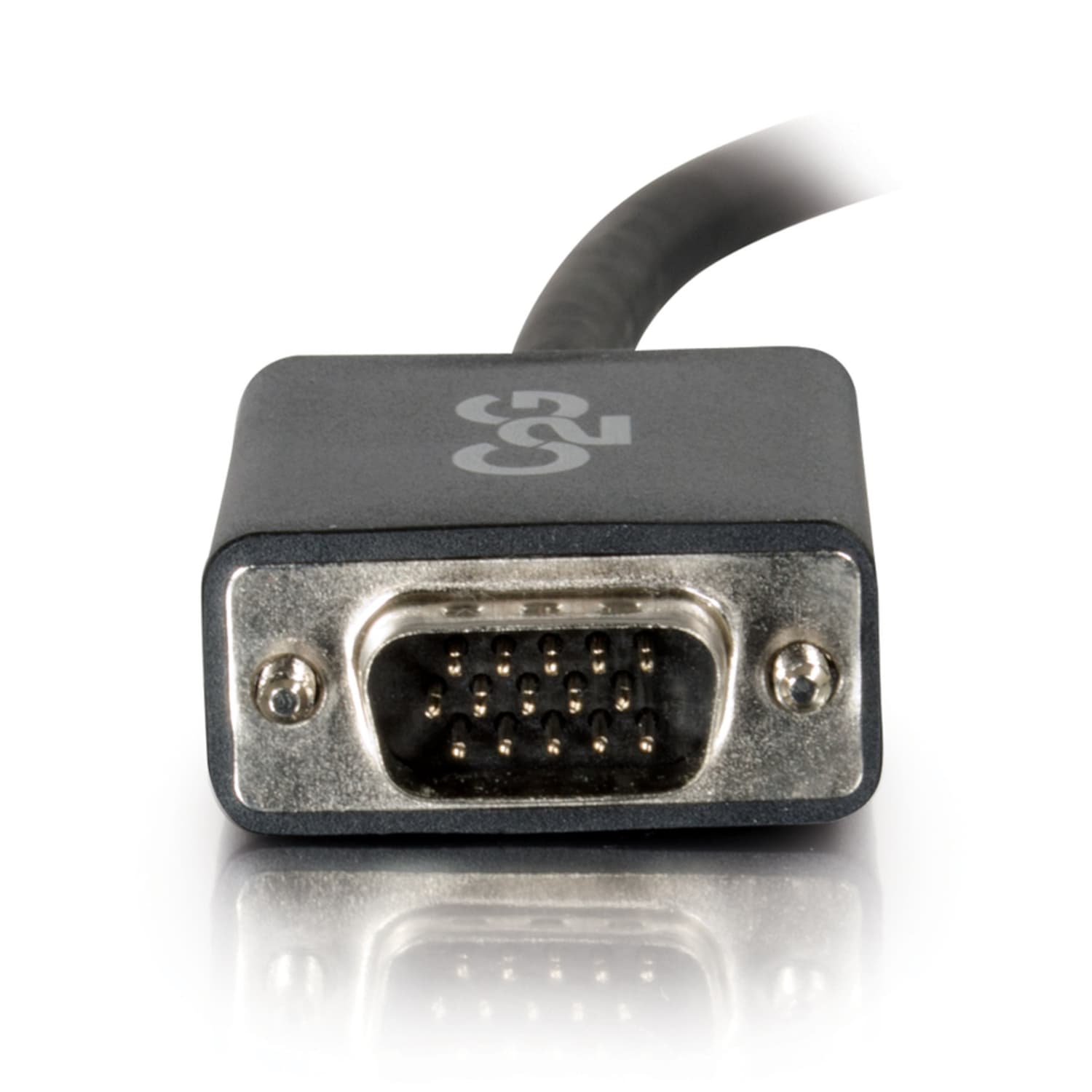 C2G 3ft DisplayPort to VGA Adapter Cable - M/M - DisplayPort/VGA for Notebook, Monitor, Video Device - 3 ft - 1 x DisplayPort Male Digital Audio/Video - 1 x HD-15 Male VGA - Black - Image 4