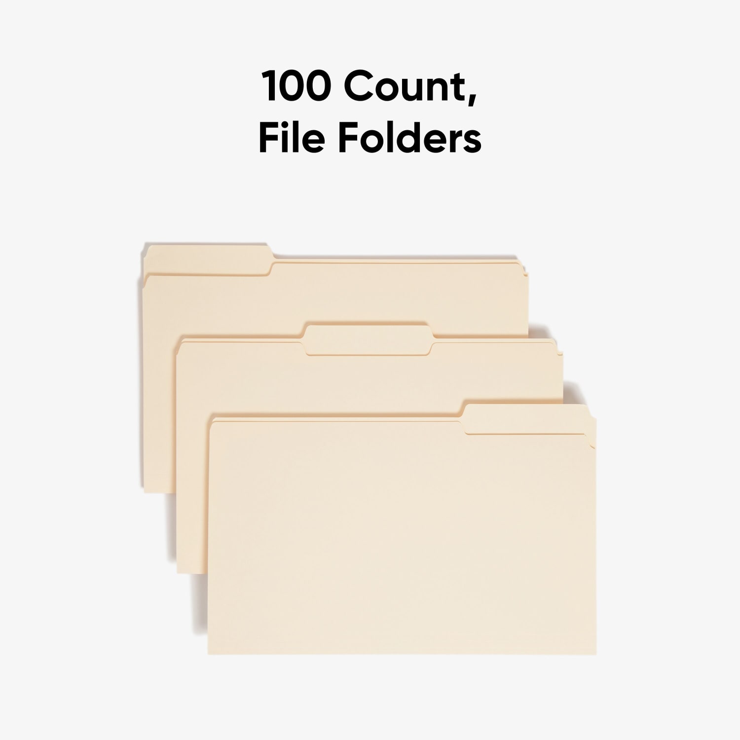 Smead Manila File Folders, Legal Size, 1/3 Cut, Pack Of 100 (15330) - Image 4