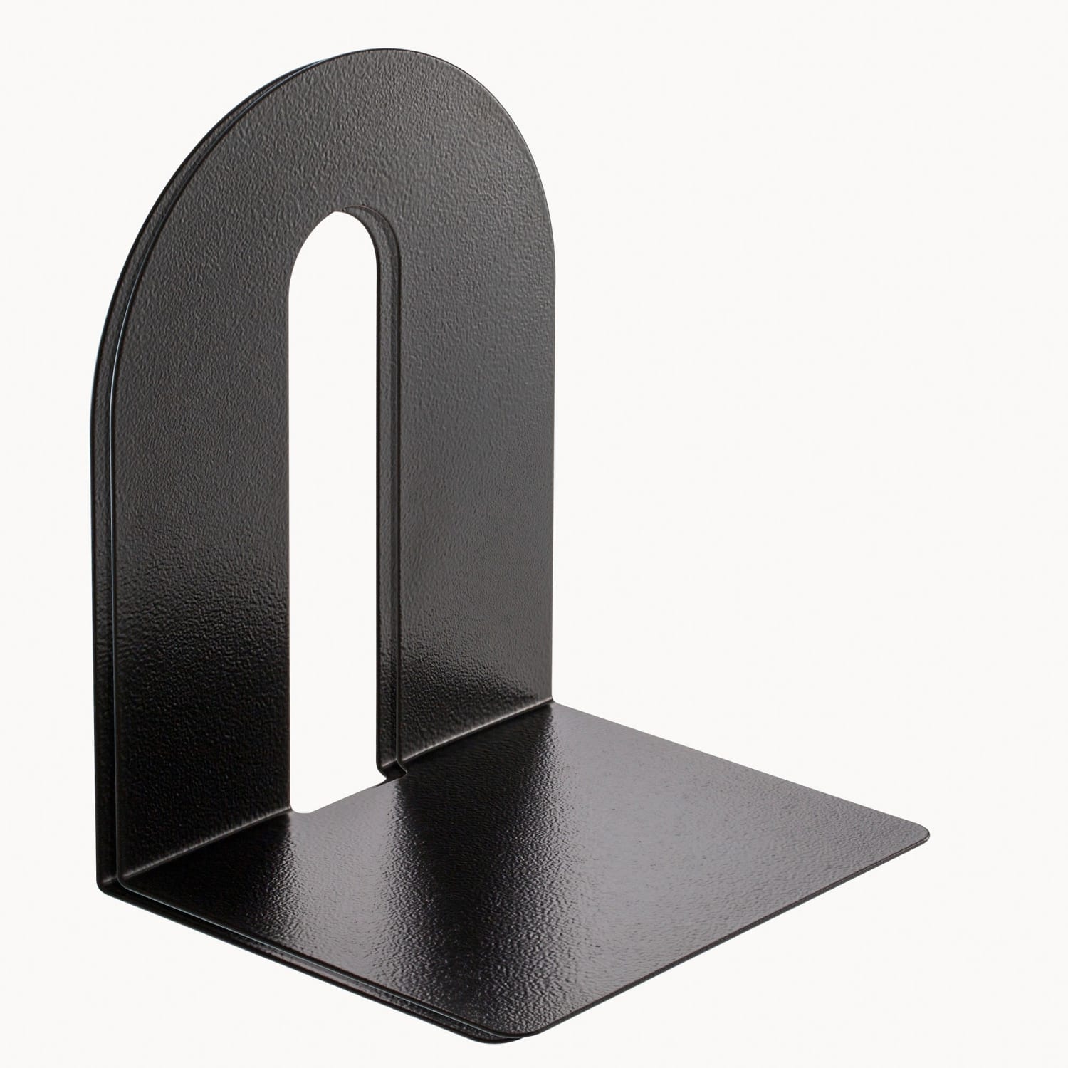 OIC Steel Construction Heavy-Duty Bookends, Non-Skid, 10inH, Black, Set Of 2 - Image 3