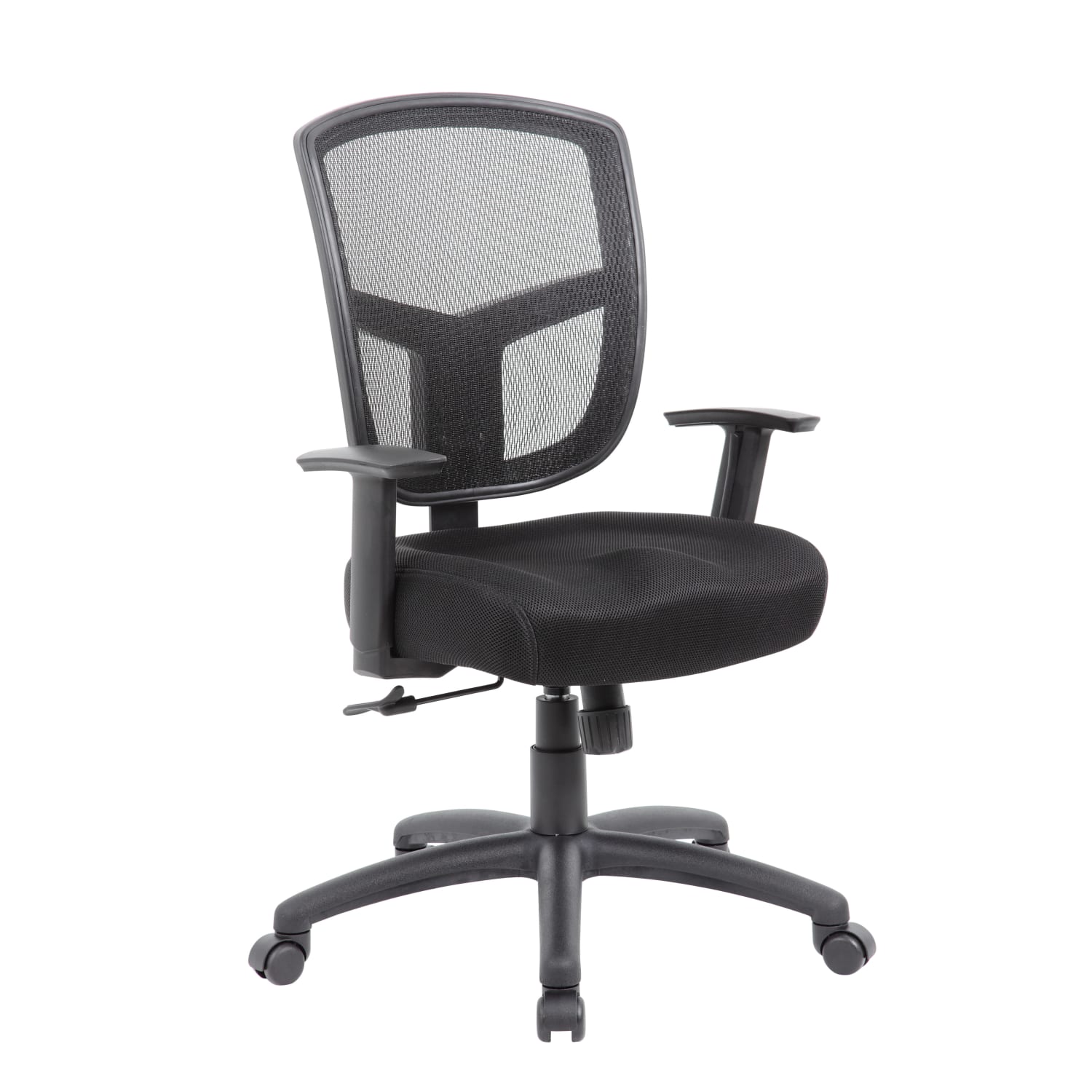 Boss Office Products Contract Mesh High-Back Task Chair, Black