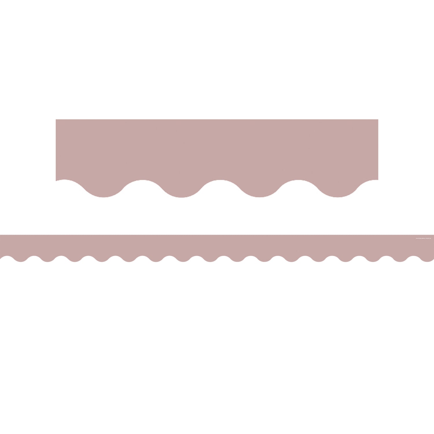 Teacher Created Resources Scalloped Border Trim, Light Mauve, 35ft Per Pack, Set Of 6 Packs - Image 3