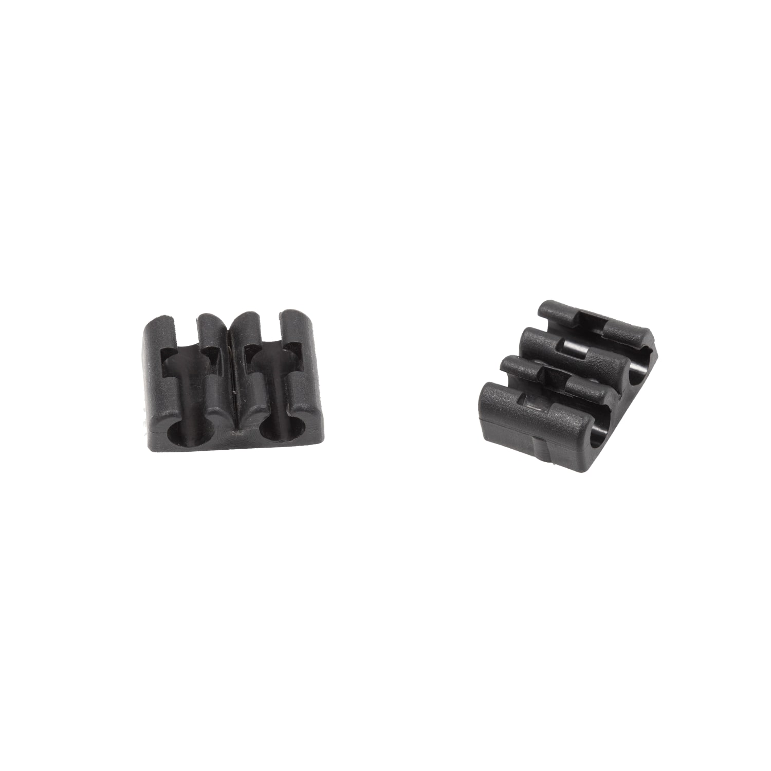 Boss Office Products Plastic Seat, Plastic Back Stacking Chair, 18in Seat Width, Black Seat/Chrome Frame, Quantity: 2 - Image 7